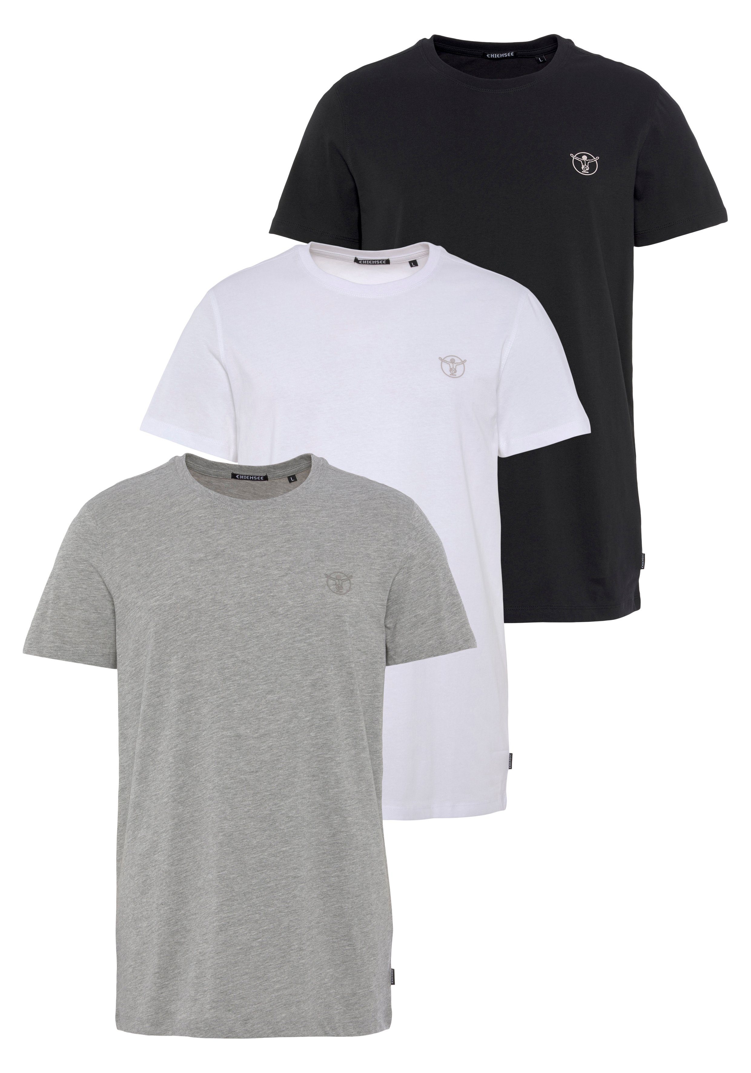 (3er-Pack) T-Shirt Chiemsee