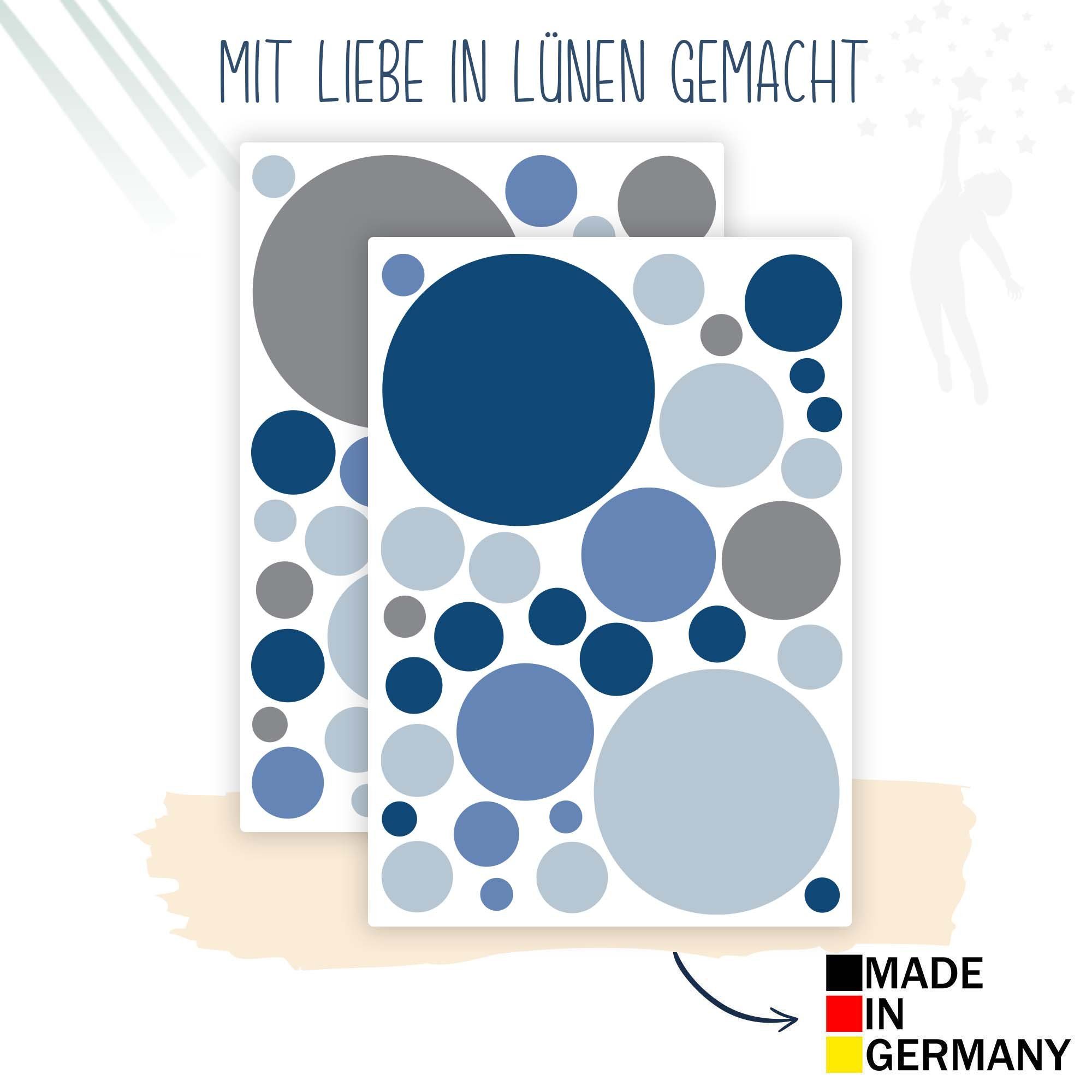 WANDKIND Wandsticker Kreis Set Aufkleber 60 günstig online kaufen