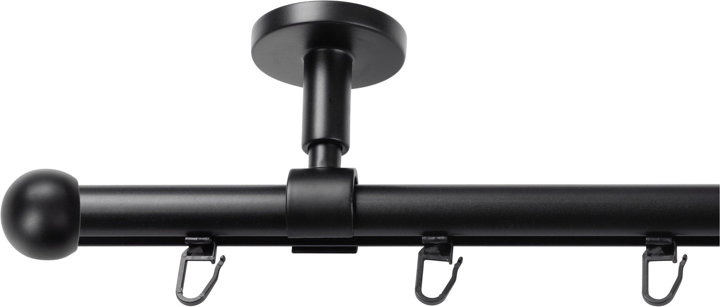 SN DECO GROUP Gardinenstange Gardinenstange Innenlauf Straßburg Ø 19 mm, 1-läufig, Fixmaß, Ø 19 mm, Fixmaß, kürzbar