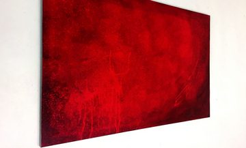 WandbilderXXL Gemälde Revolution 120 x 80 cm, Abstraktes Gemälde, handgemaltes Unikat