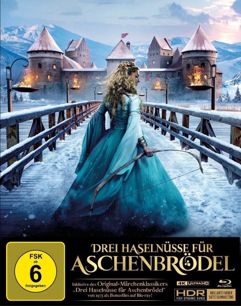 Blu-ray Drei Haselnüsse für Aschenbrödel 4K, 1 UHD-Blu-ray + 2 Blu-ray...
