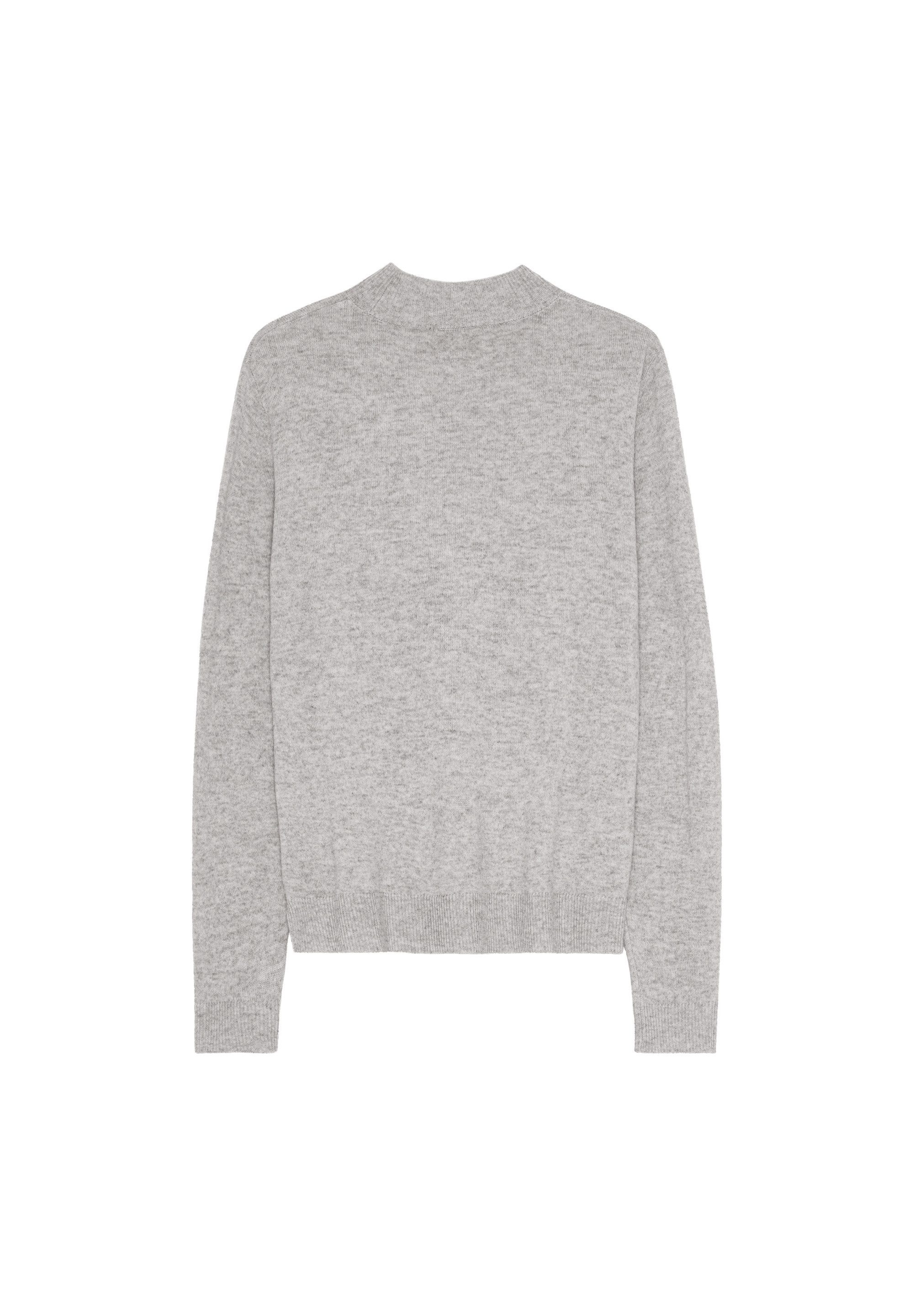 DANISH ENDURANCE Rundhalspullover Premium Knit Pullover Merino Wool Cashmere Damen Jumper, luxuriöser Mock Neck Pullover