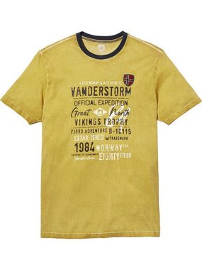 Jan Vanderstorm T-Shirt EELI Unikat durch oil-dyed Färbung