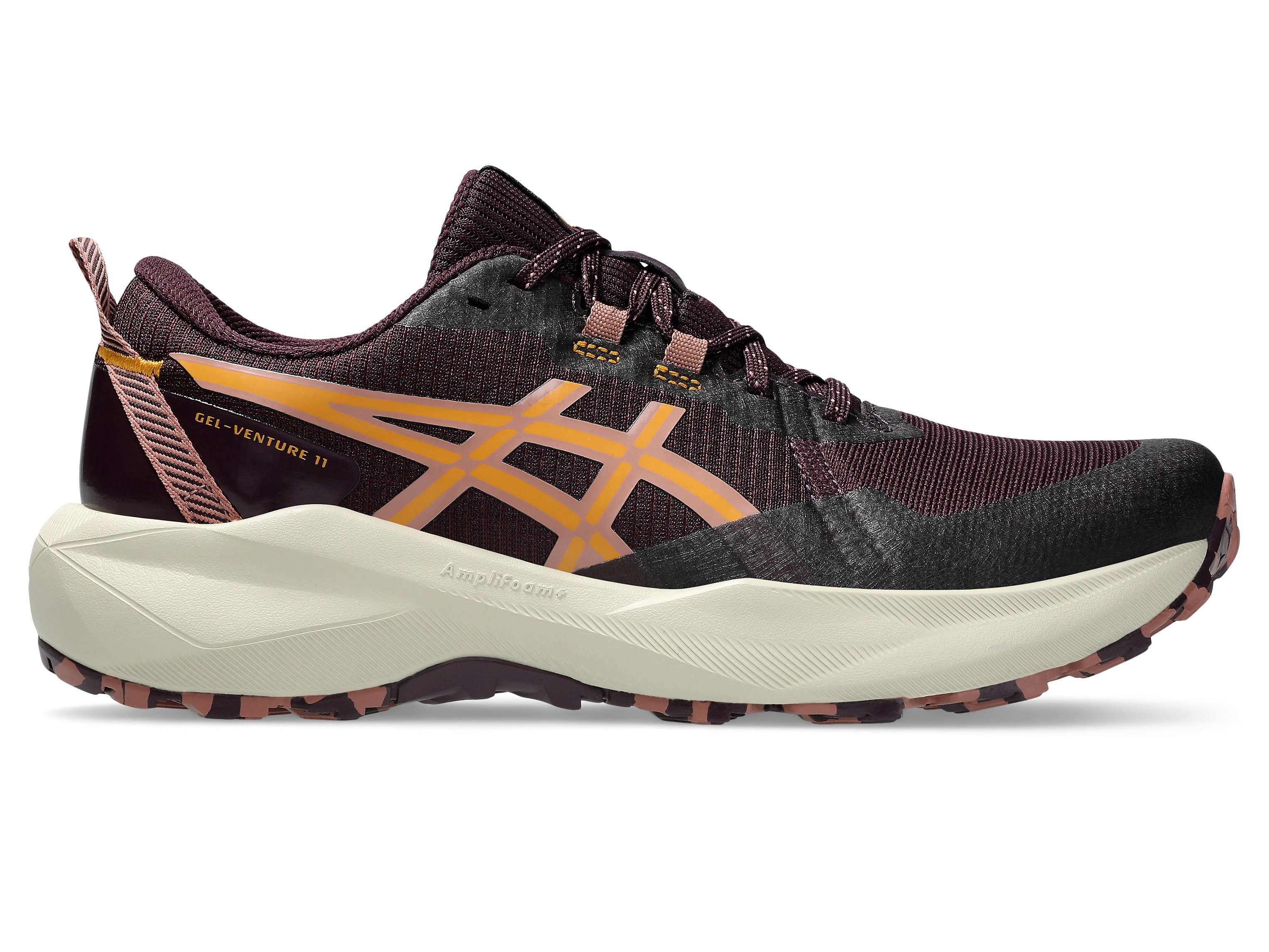 Asics GEL-VENTURE 11 Trailrunningschuh mit profiliertem Gummi-Laufsohlenprofil, mit AMPLIFOAM PLUS Dämpfung