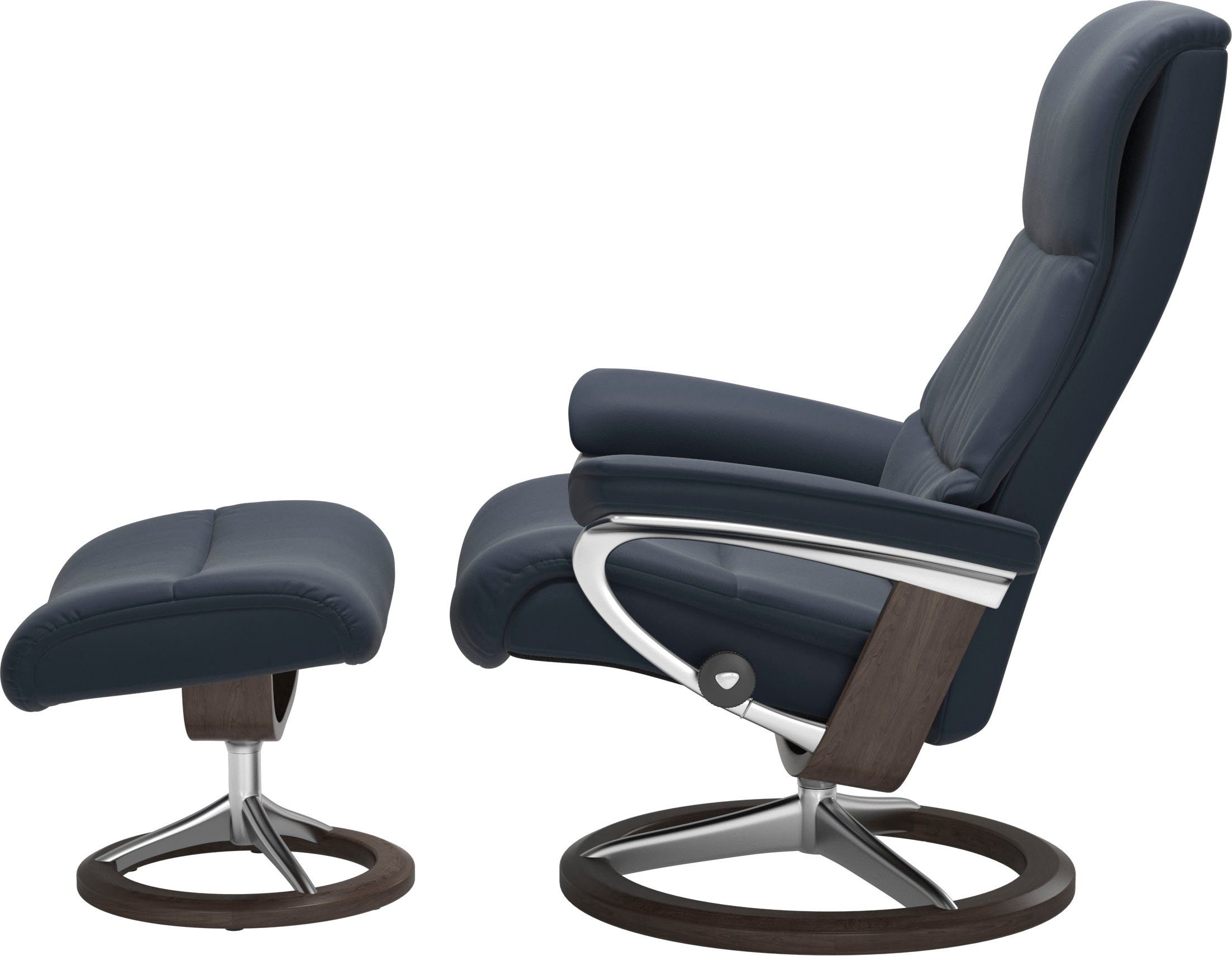 Größe Wenge Stressless® L,Gestell View, mit Signature Base, Relaxsessel