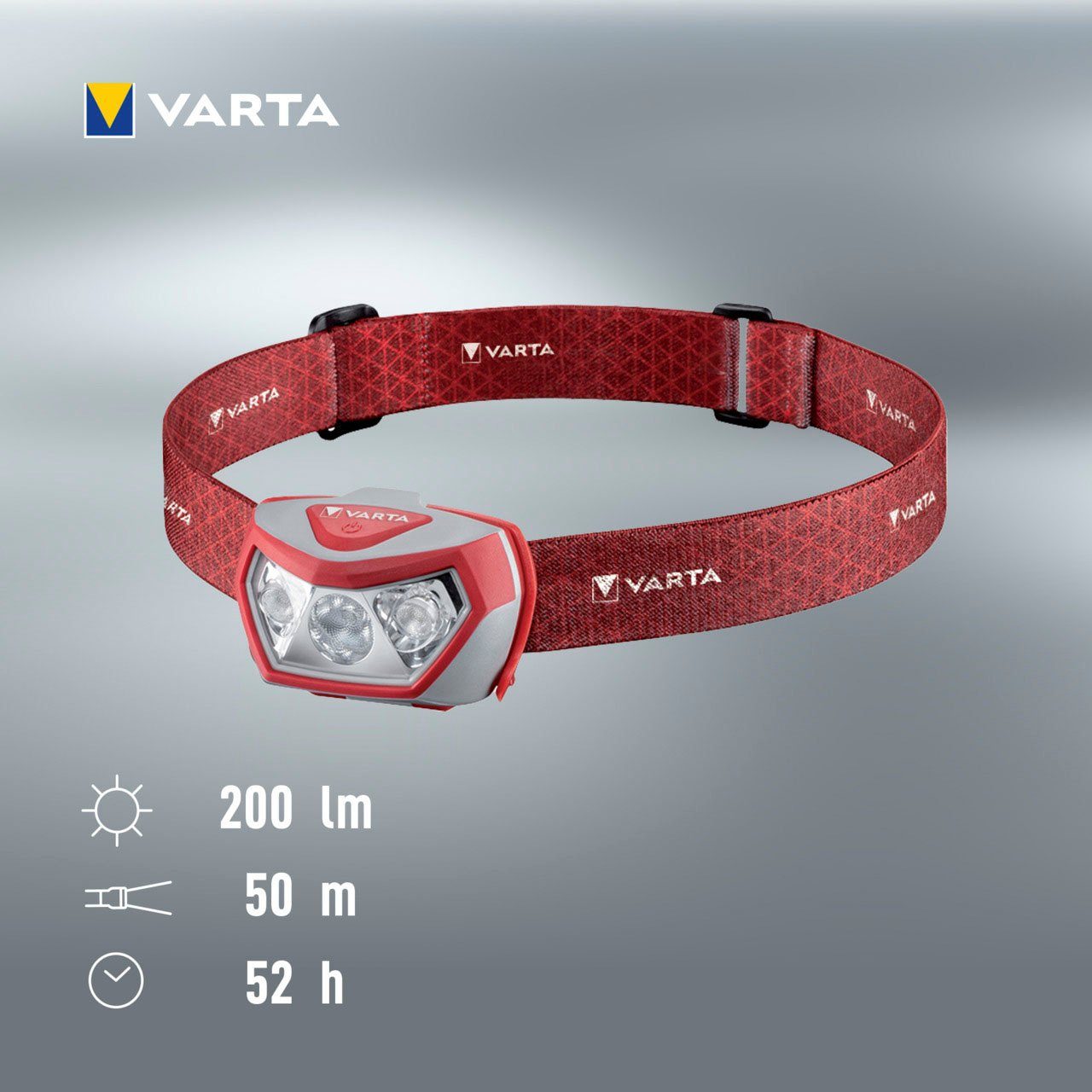 3xAAA H20 inkl. Batterien Pro Outdoor VARTA VARTA Kopflampe Sports