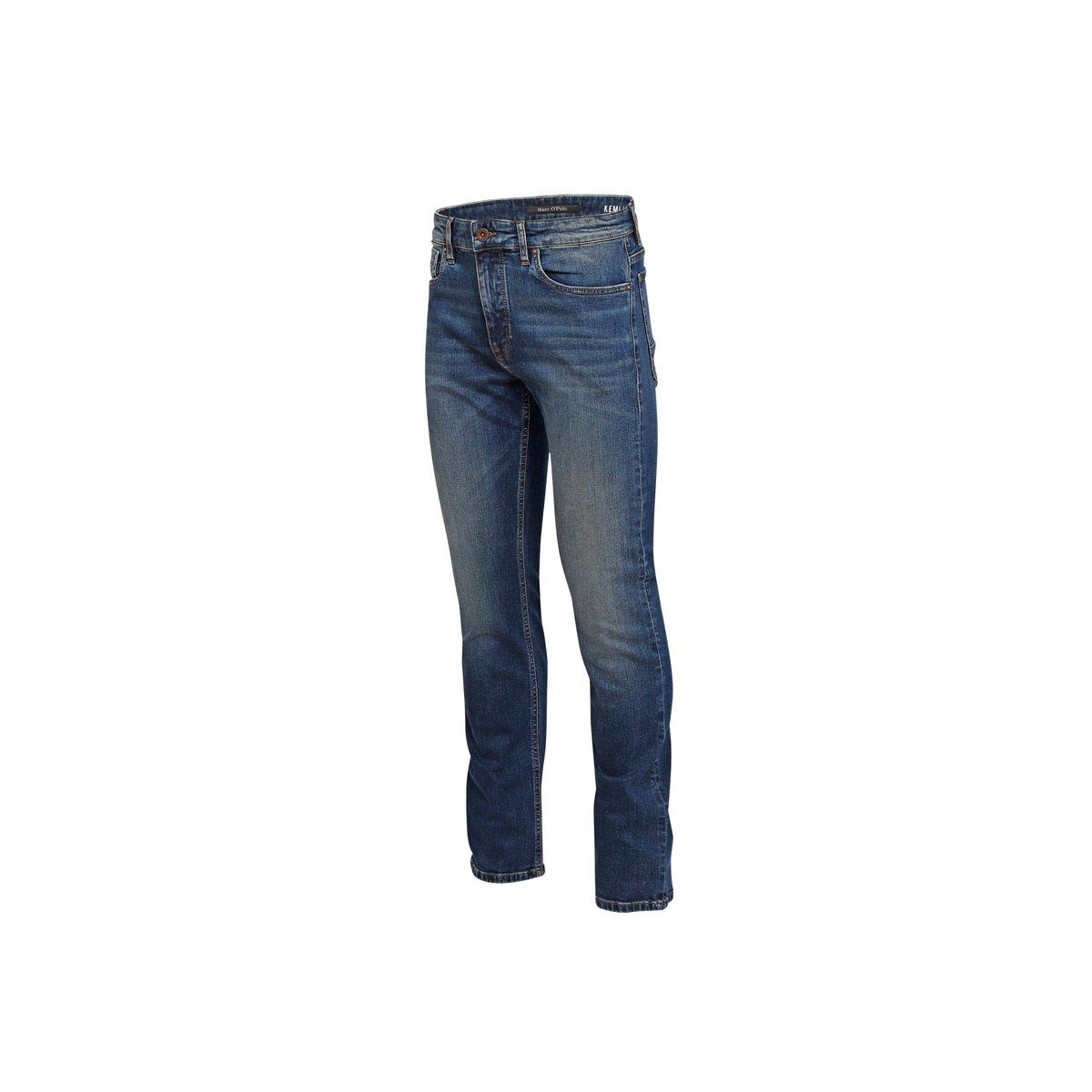 regular O'Polo fit dunkel-blau (1-tlg) Marc Straight-Jeans