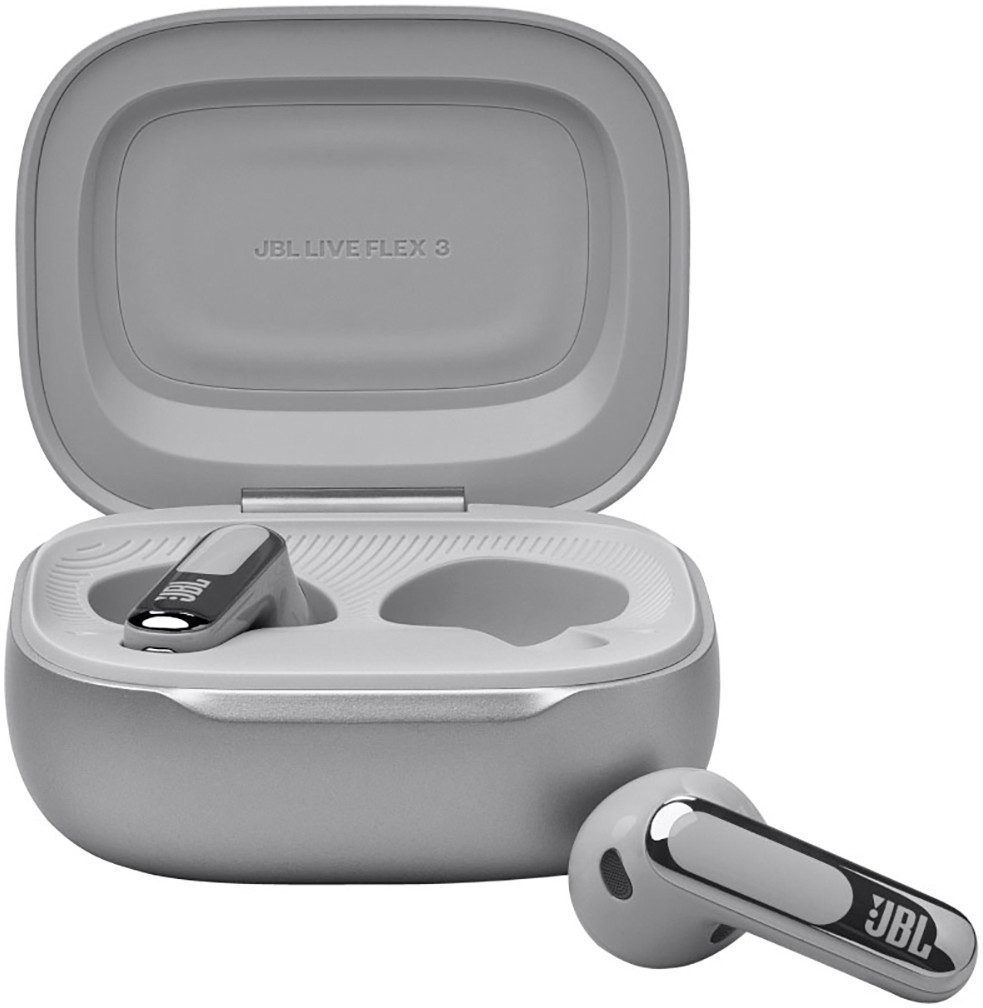 JBL LIVE FLEX 3 wireless In-Ear-Kopfhörer (Adaptive Noise-Cancelling, Hi-Res, Multi-Point-Verbindung, A2DP Bluetooth, True Adaptive Noise Cancelling, IP54, Personi-Fi 3.0)