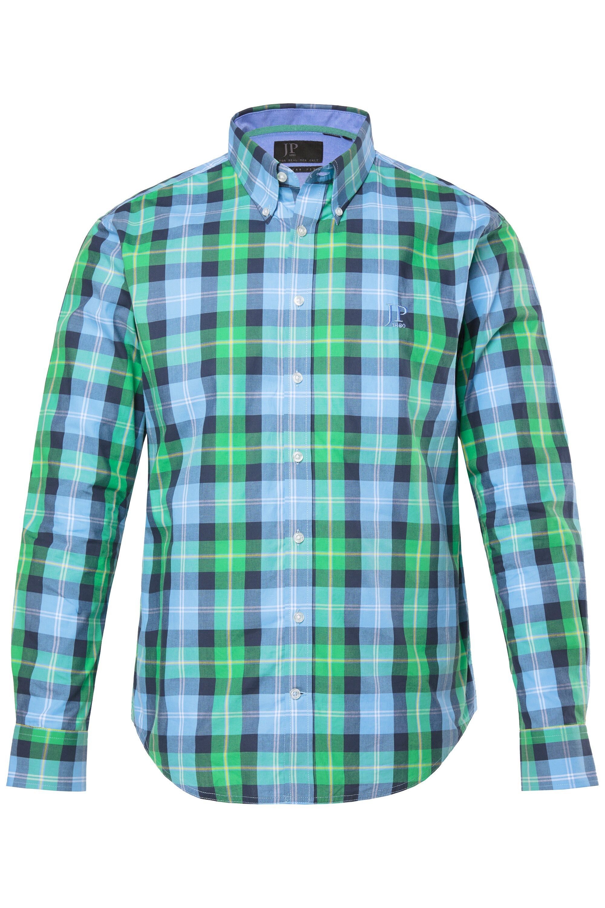 JP1880 Businesshemd Karohemd Langarm Buttondown-Kragen Modern Fit günstig online kaufen