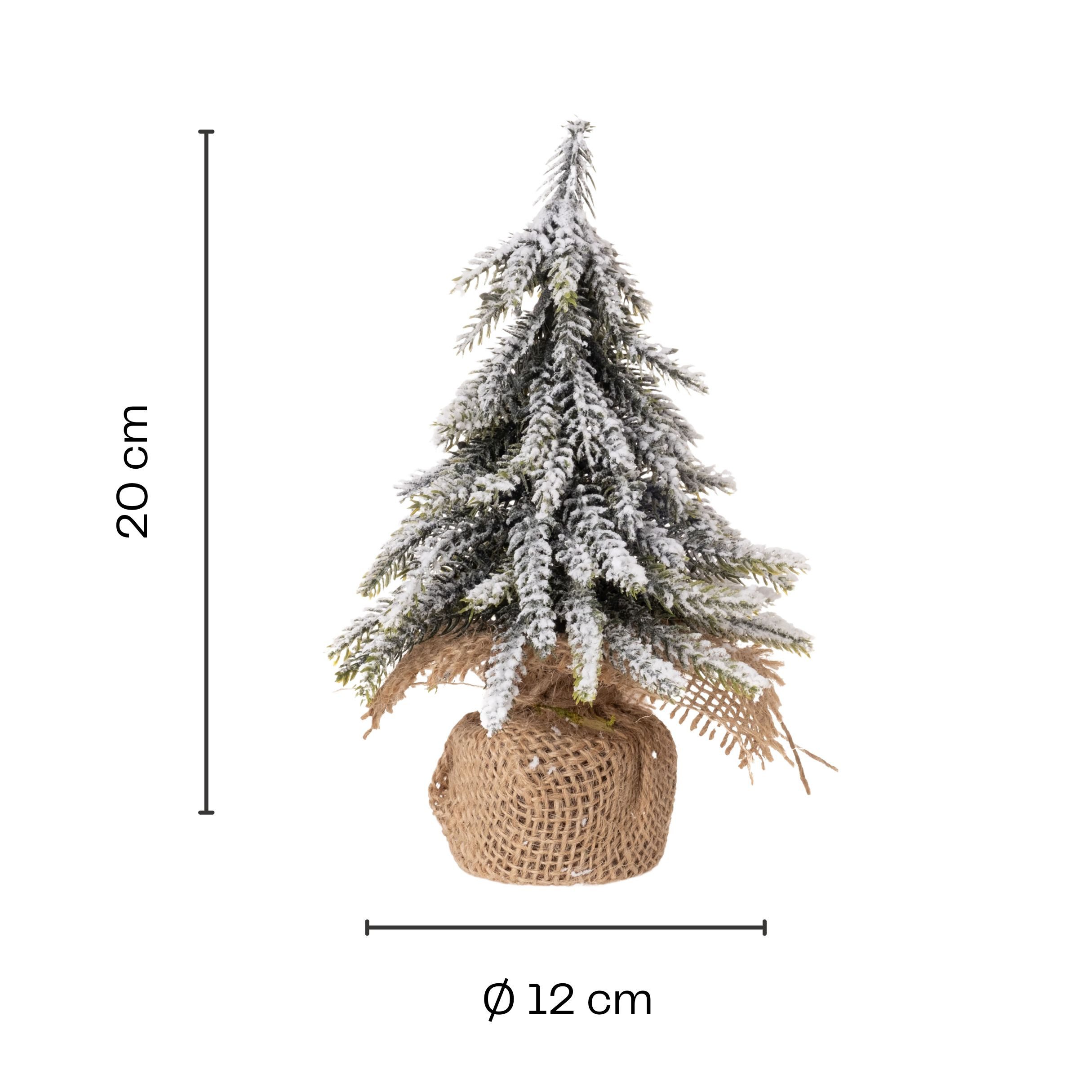 Annastore Dekofigur Künstlicher kleiner Tannenbaum mit günstig online kaufen