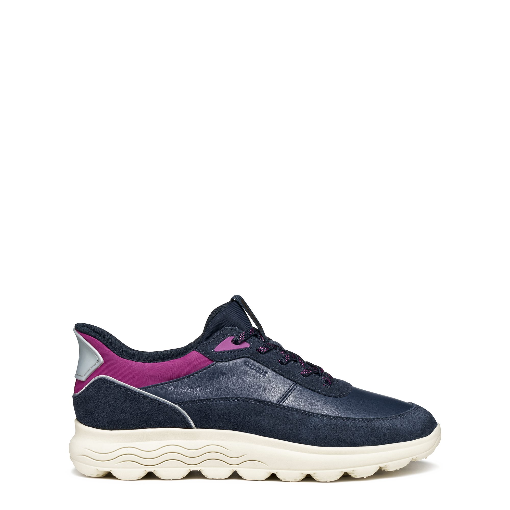 Geox GEOX SPHERICA PLUS, Sneaker, Blau, kombiniert, Damen Sneaker
