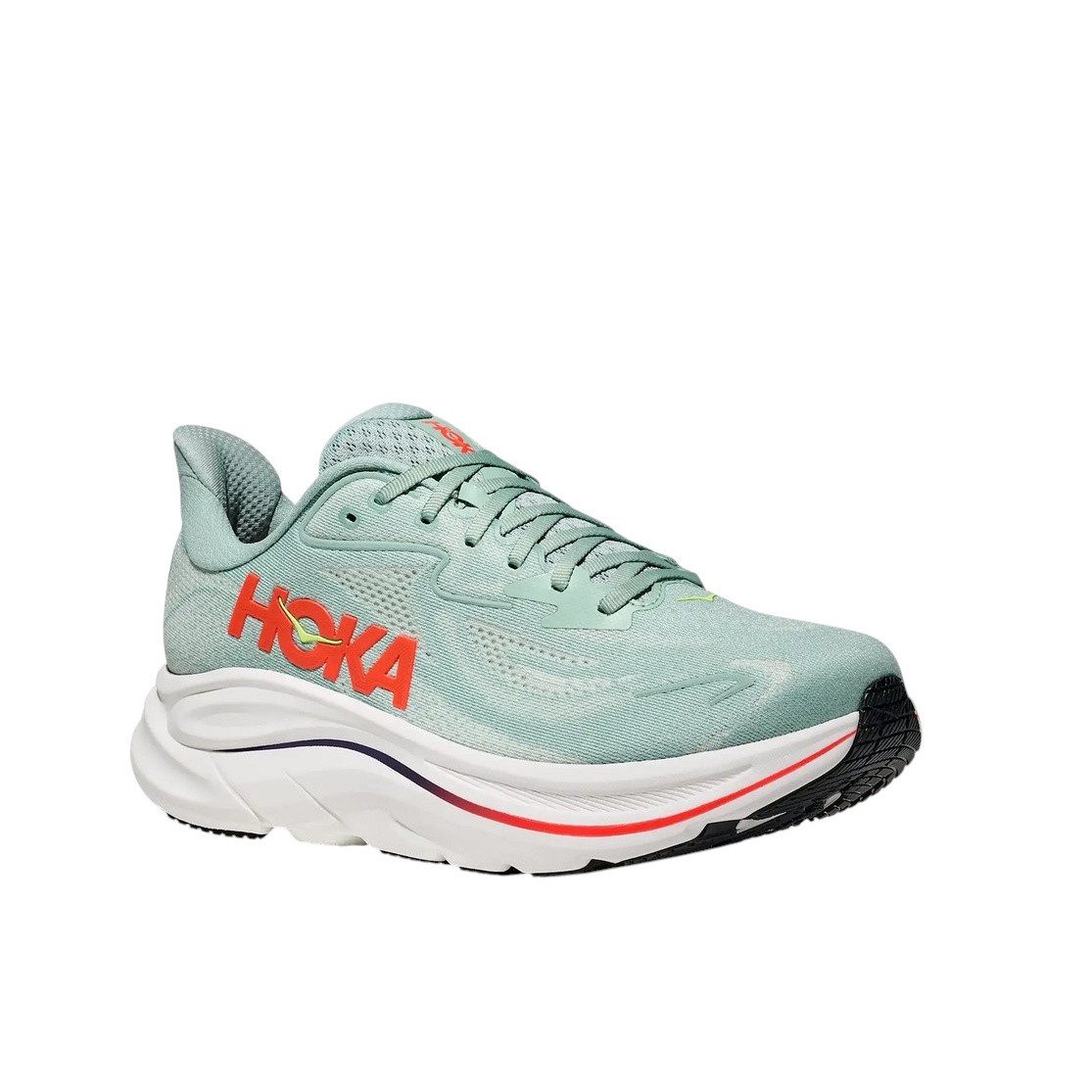 Hoka One One Clifton 10 (Dämpfung) mintgrün/flame Herren Laufschuh
