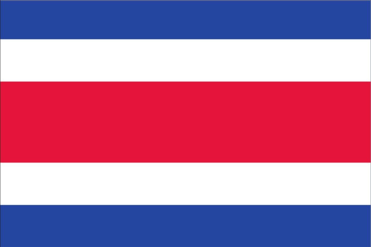 flaggenmeer Flagge Costa Rica 160 g/m² Querformat