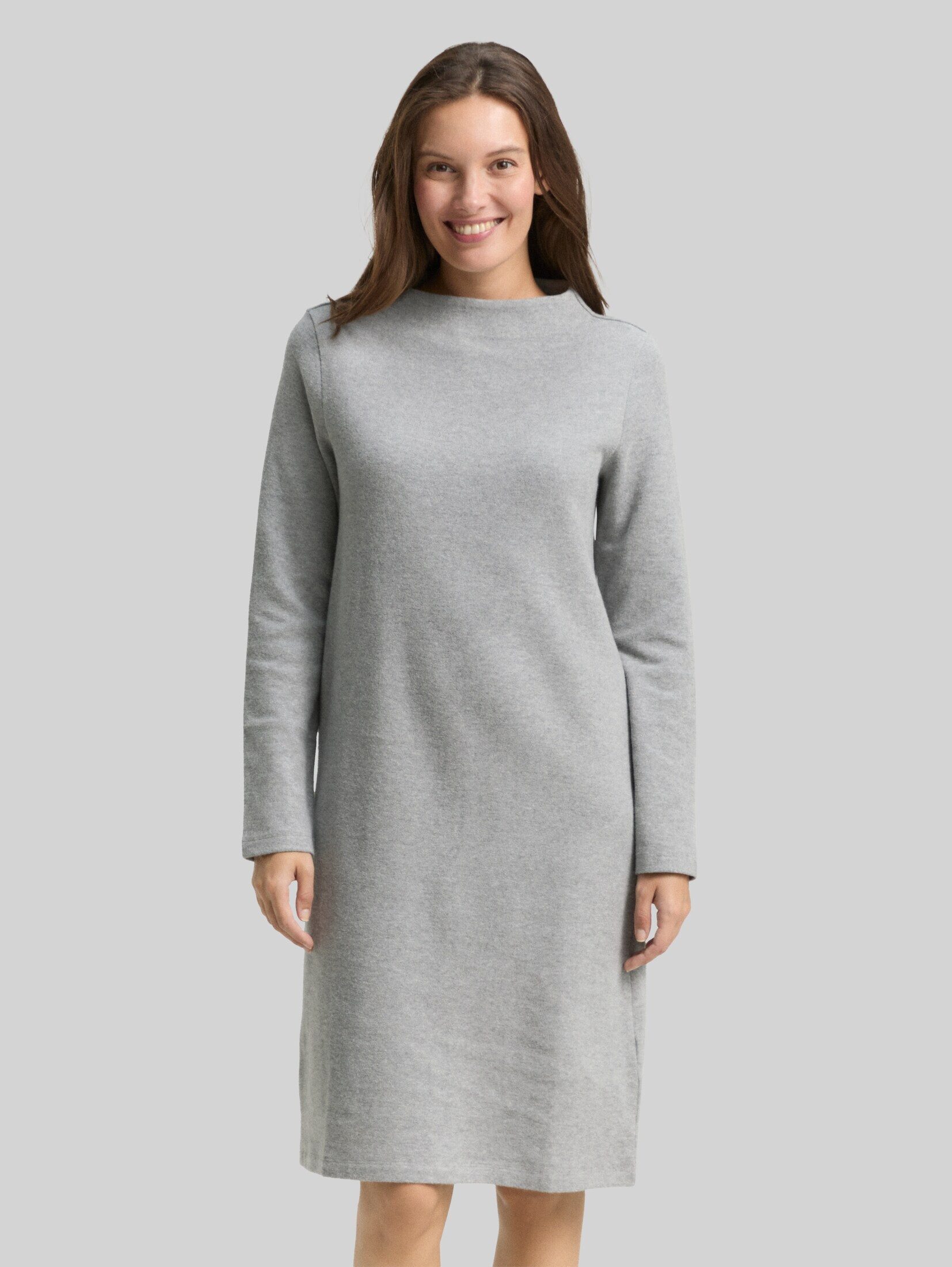 TOM TAILOR Sommerkleid Kleider & Jumpsuits Cosy Kleid mit Stehkragen