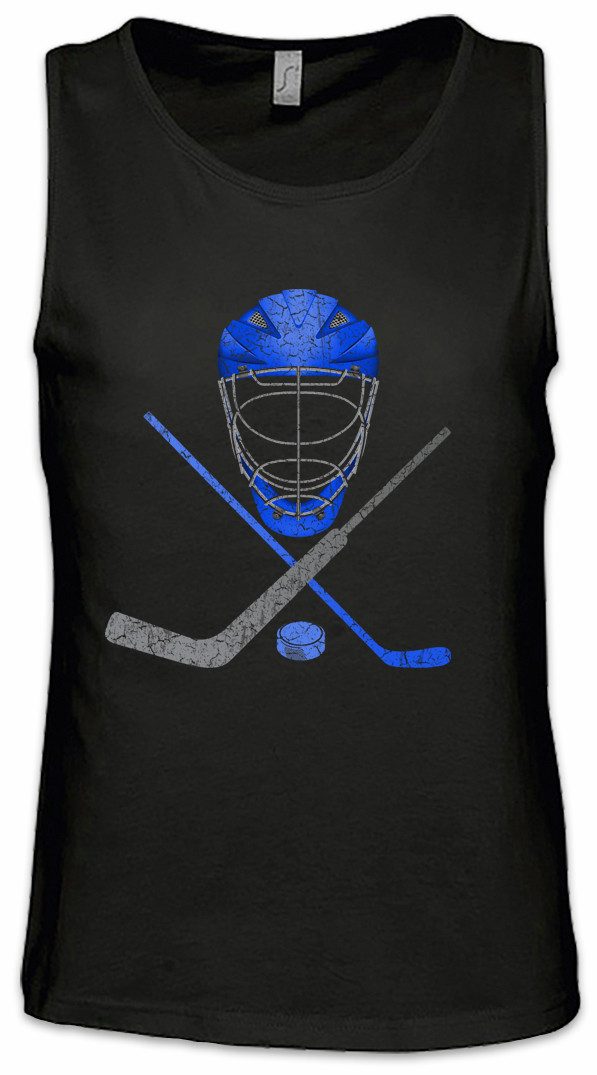 Tanktop Ice Hockey Tools Ärmelloses T-Shirt Eishockey Puck Player Spieler