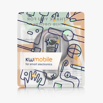 kwmobile Schlüsseltasche Autoschlüssel Hülle für Mini (1-tlg), Schlüsselhülle Silikon Case Schlüssel Cover