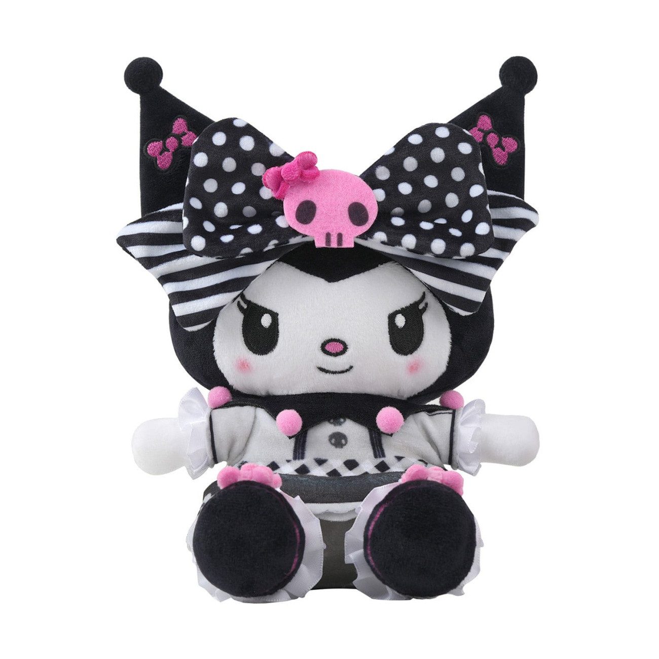 Sakami Merchandise Plüschfigur Sanrio Pink Black Party Series Plüschfigur Kuromi 22 cm