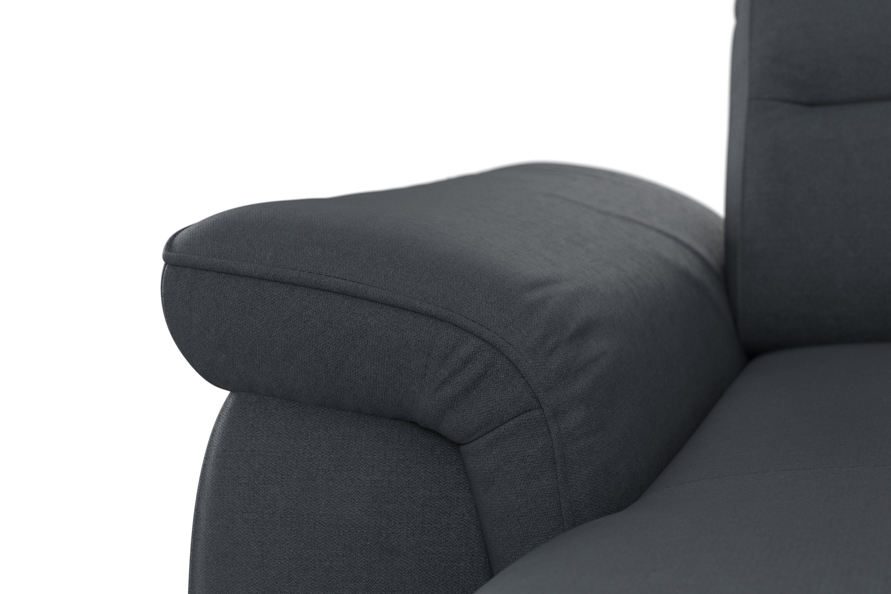 sit&more Wohnlandschaft Sinatra, mit optional und Metallfüße Kopfteilverstellung Armteilfunktion