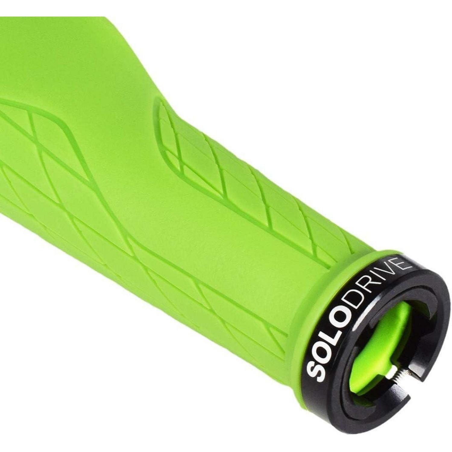 LuxusKollektion Fahrradlenker Fahrradgriffe MTB Gummi Lockon Lenkergriffe EBike Grün