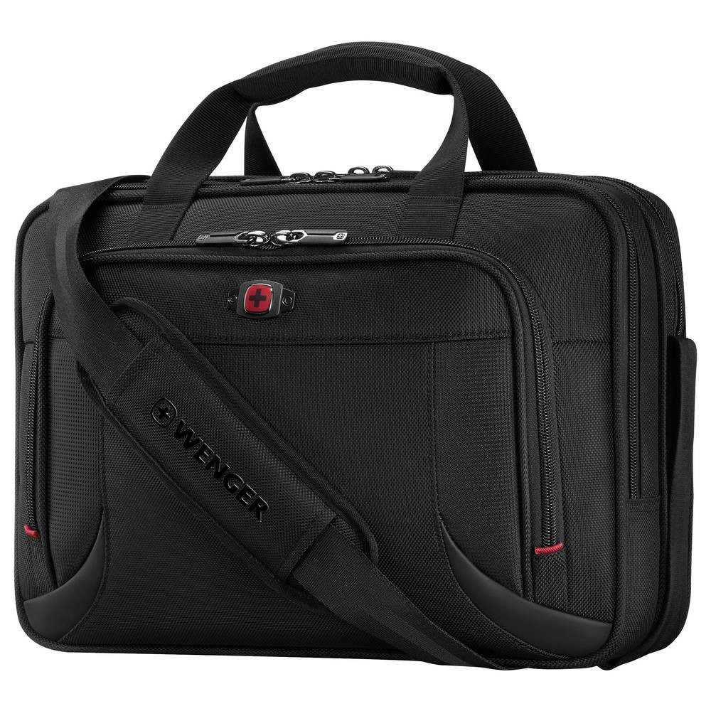 Wenger Laptoptasche Notebook Tasche Passend für maximal: 35,6 cm (14) Schwarz 653721 – Bild 4 von 5