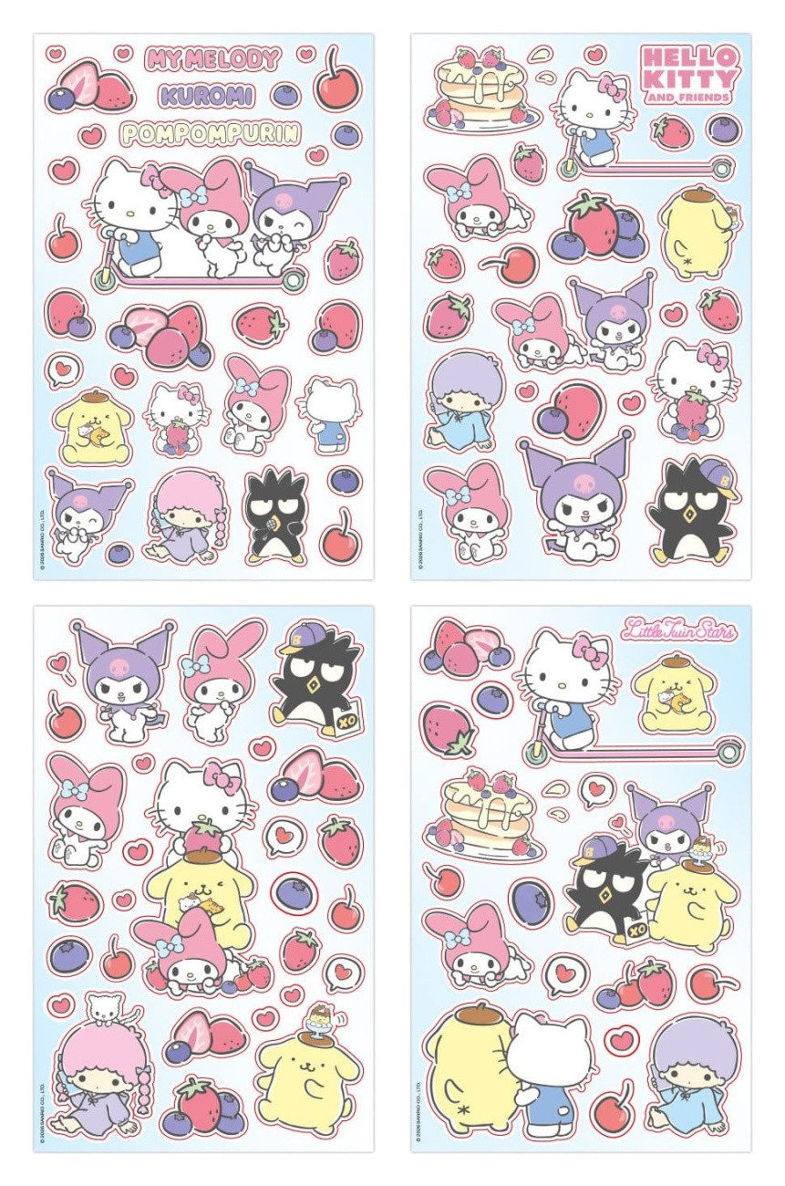 Sakami Merchandise Sticker Sanrio Sticker Pack Hello Kitty & Friends 02 Everyday