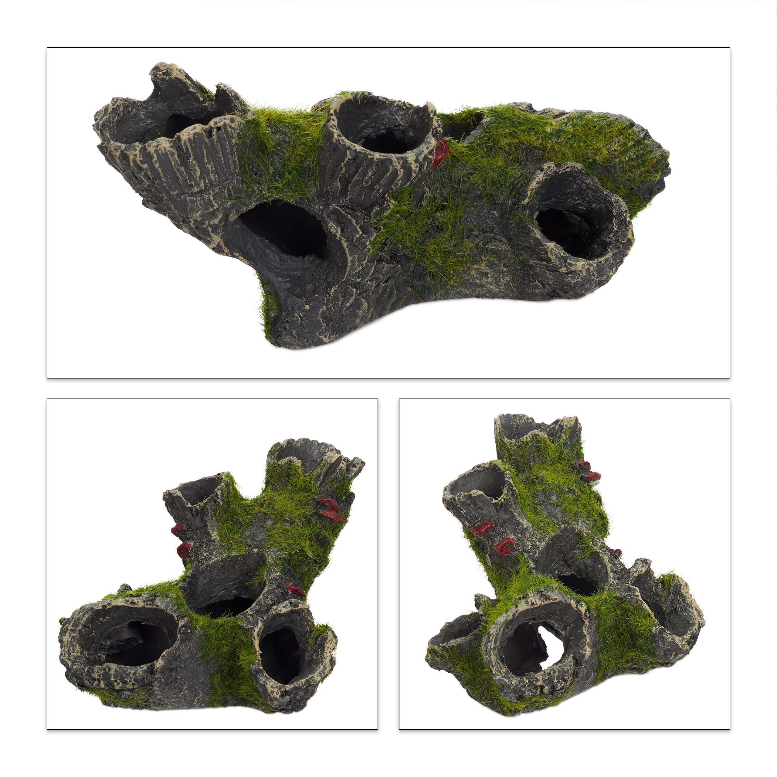 relaxdays Aquarium Deko Höhle