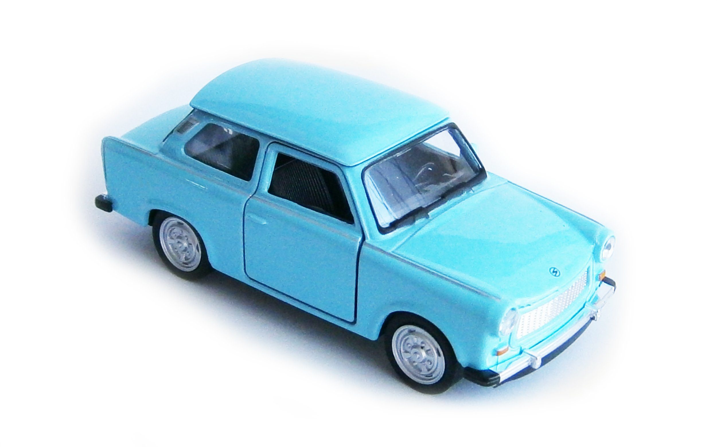 Welly Modellauto TRABANT 601 Modellauto 11,5cm Trabi Modell Auto 14 (Blau), günstig online kaufen