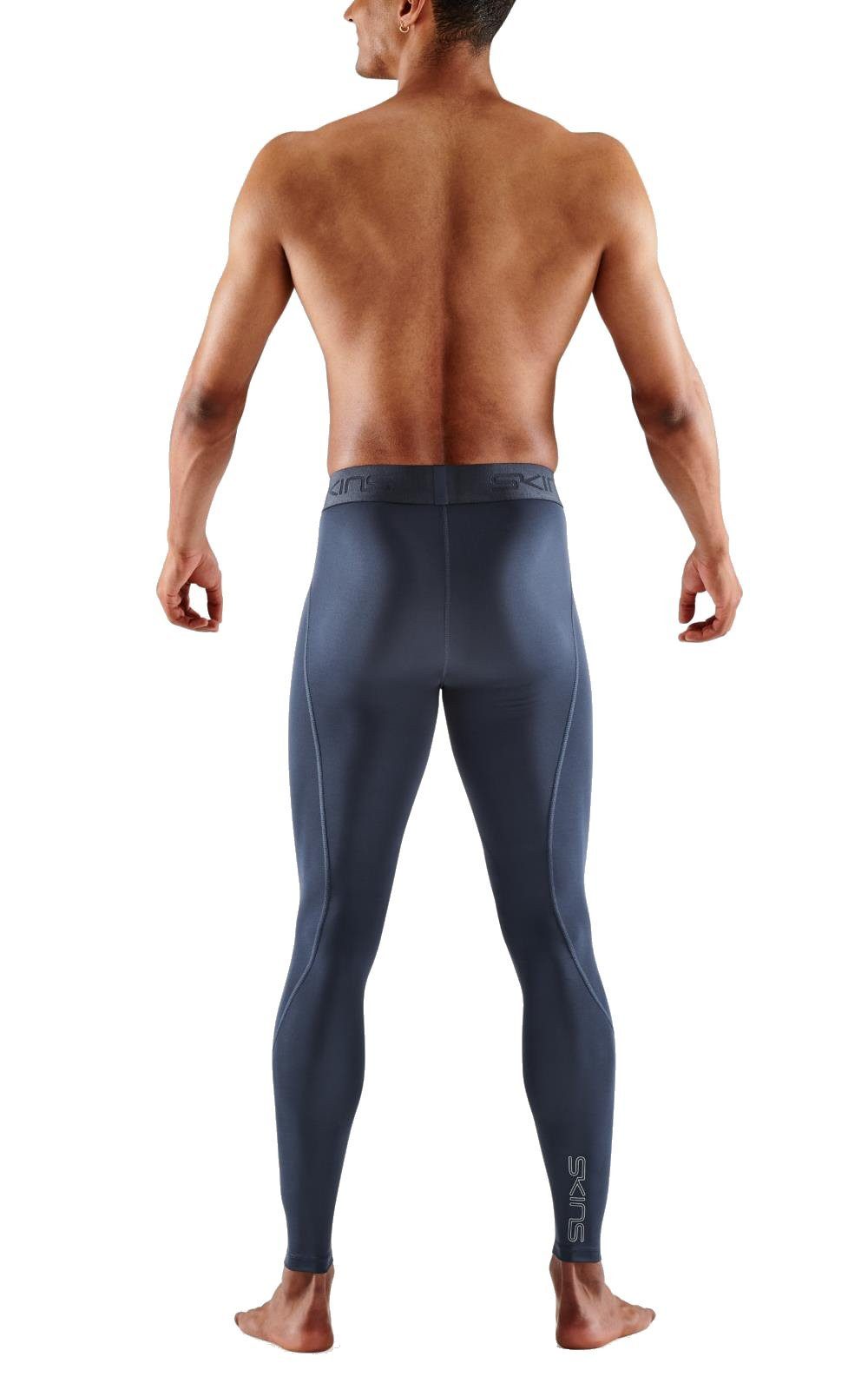 Skins Funktionshose 2-Series Tight Long (enganliegend, Kompression) navyblau Herren
