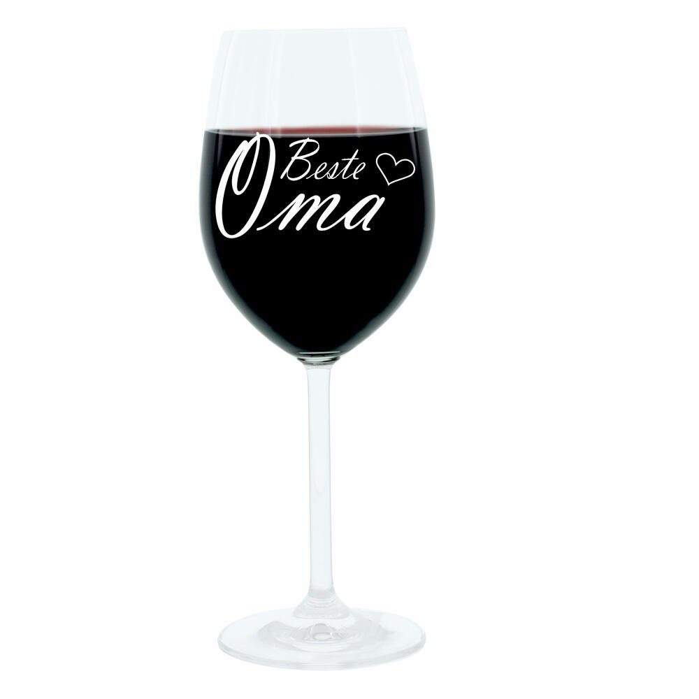 LEONARDO Weinglas Beste Oma, Glas, lasergraviert