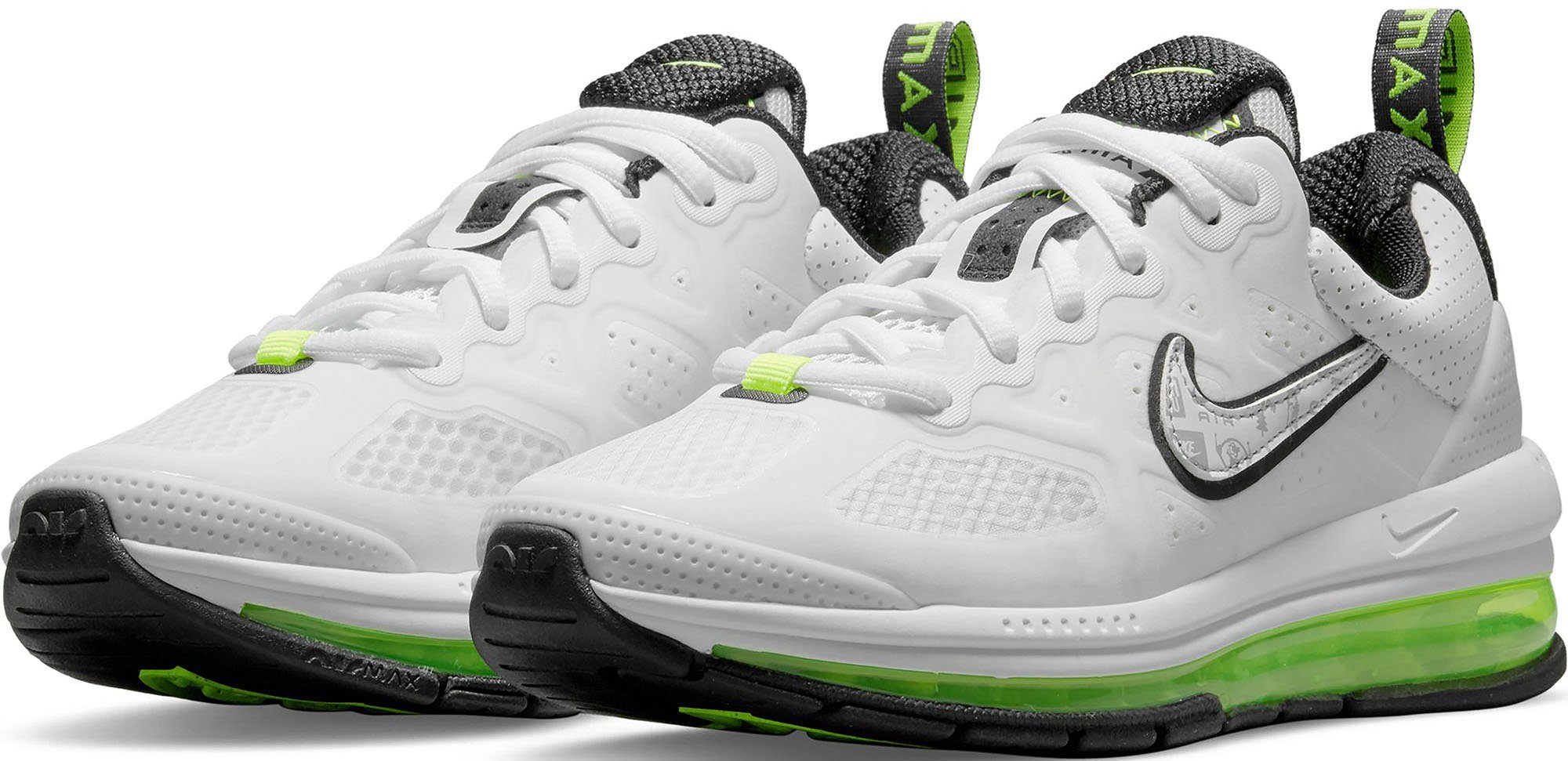 Nike Sportswear Air Max Genome Sneaker weiß-schwarz-lime | Sneaker low