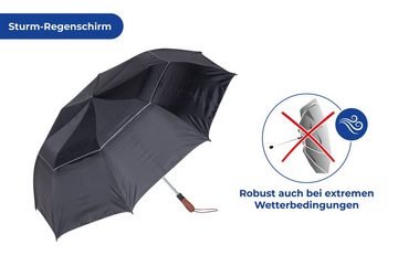 Maximex Stockregenschirm Kyrill, für Sturm geeignetes Gestell