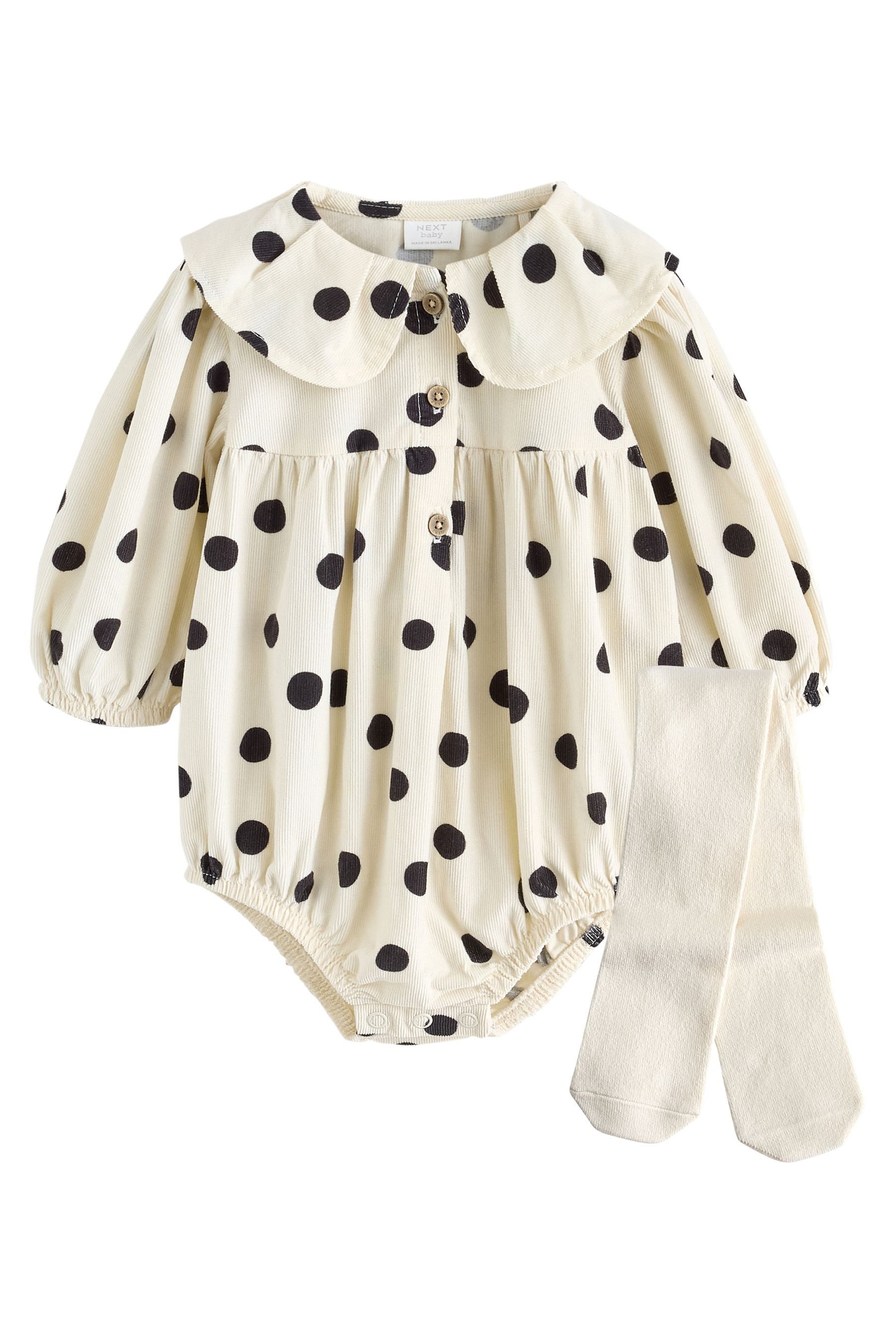 Next Strampler 2-teiliges Set mit Baby-Strampler und Strumpfhose (2-tlg)