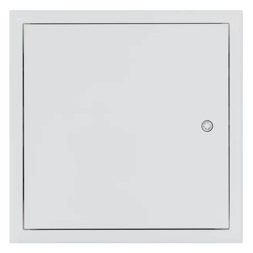 doitBau Revisionsklappe 4x Revisionsklappe weiß 40cm x 40cm mit Vierkantschlüssel (4-St)