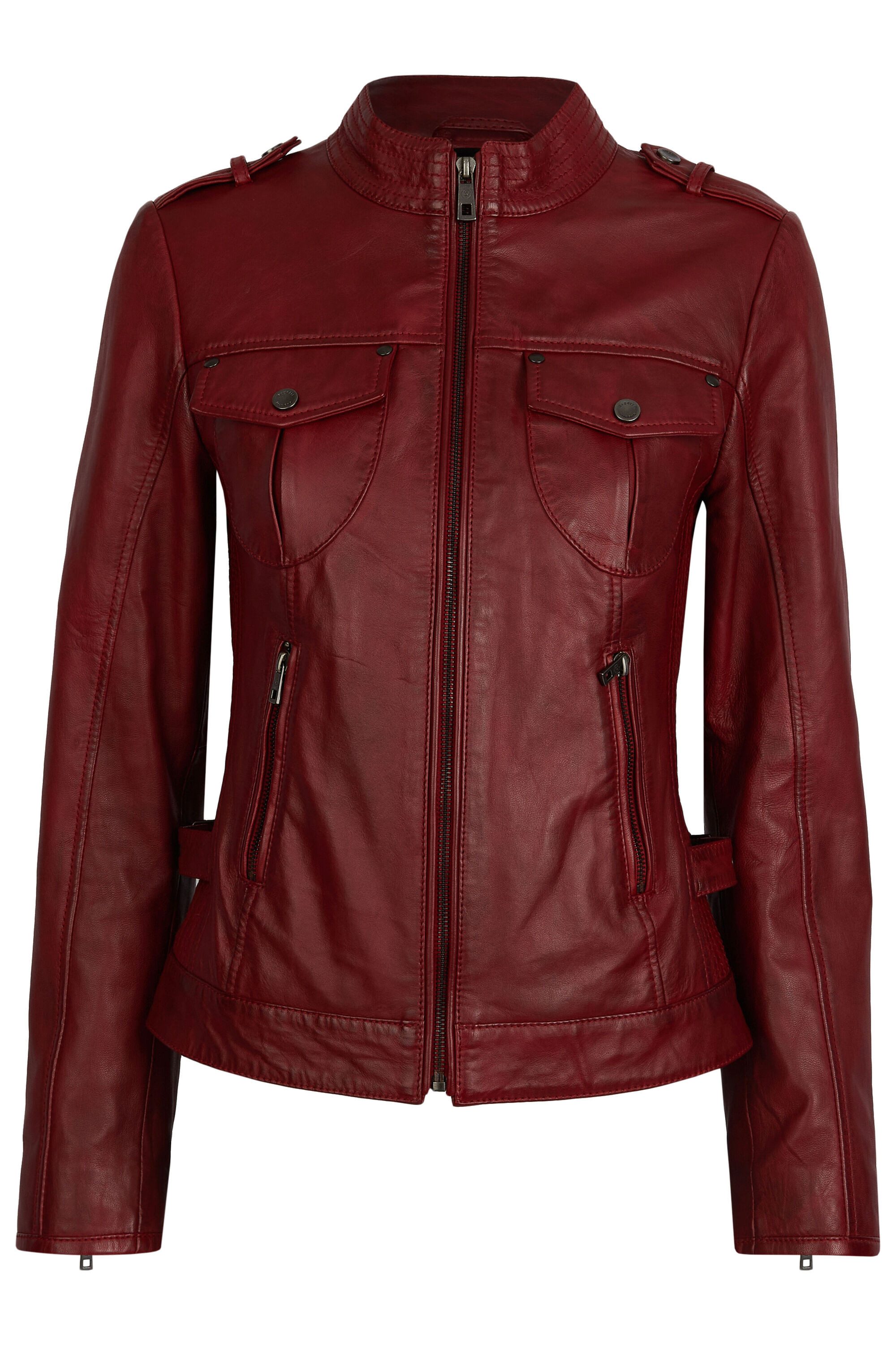 bugatti Lederjacke BULady-102 (1-St) aus hochwertigem günstig online kaufen