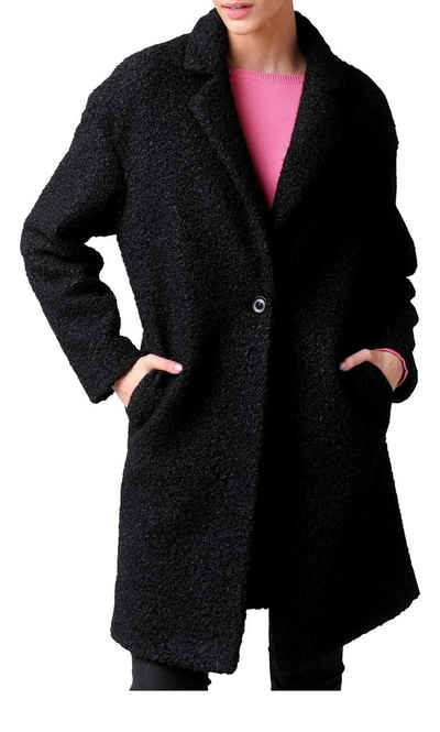 Alba Moda Kurzmantel • schwarz • klassischer Mantel