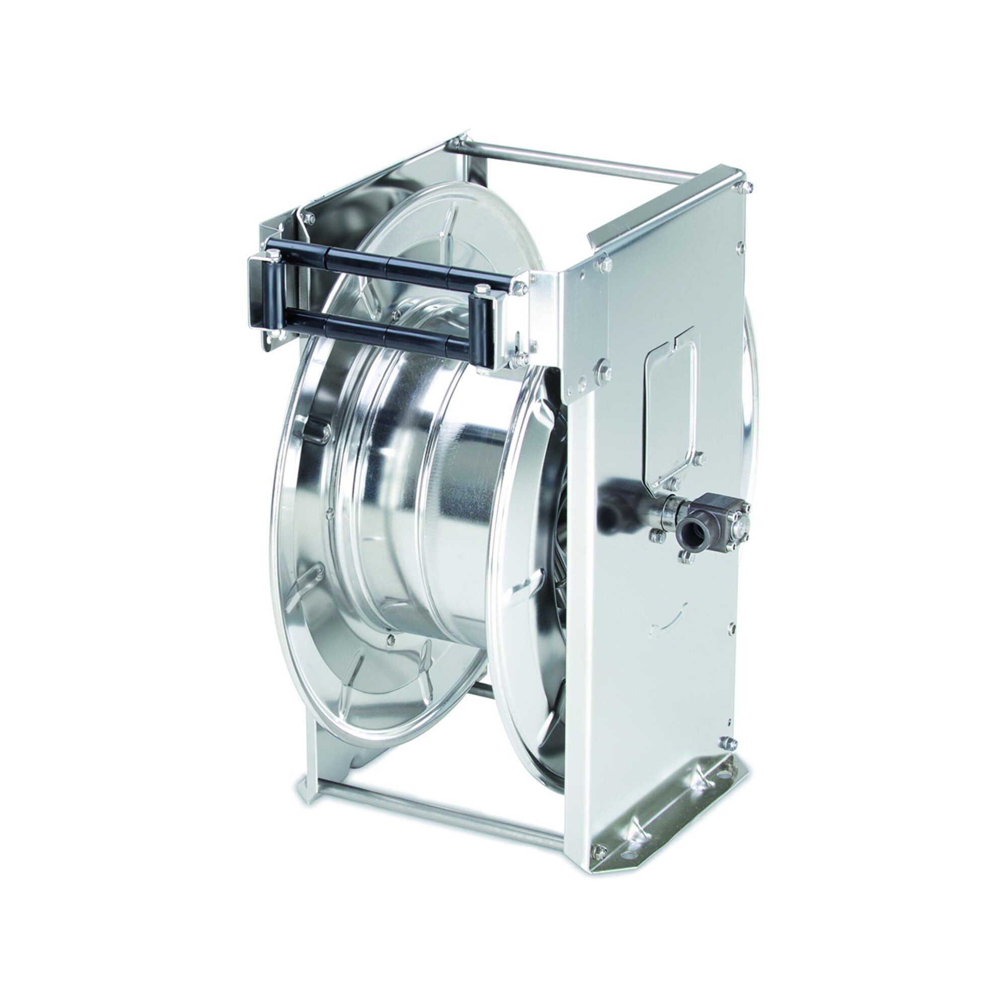 Kränzle Schlauchaufroller Kränzle Automatik-Schlauchaufroller Edelstahl für 20m Stahlgewebe-HD-S