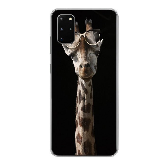 MuchoWow Handyhülle Giraffe - Schutzbrille - Schwarz Phone Case Handyhülle Samsung Galaxy S20 Plus Silikon Schutzhülle