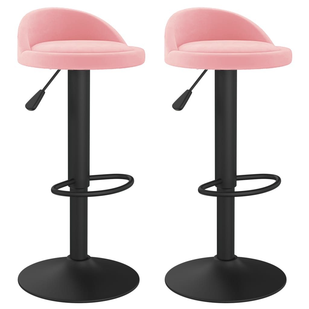 vidaXL Barhocker Barhocker 2 Stk. Rosa günstig online kaufen
