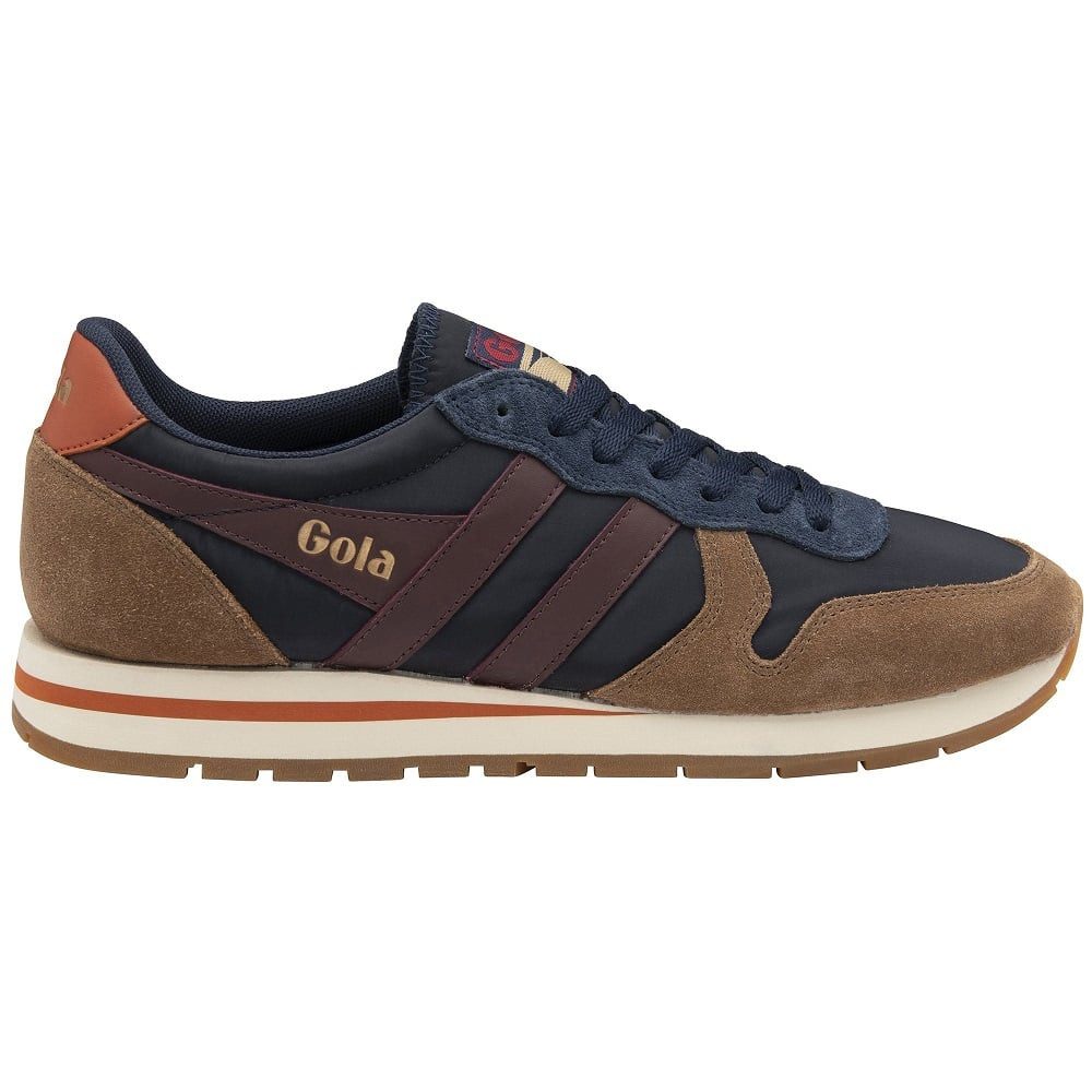 Gola Daytona Chute 2024 navyblau/dunkelbraun/rot Herren Sneaker günstig online kaufen