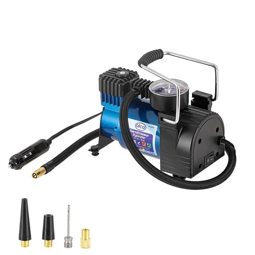 Alca AeroPressor 3in1 Auto-Kompressor 12V, schwarz bei Camping