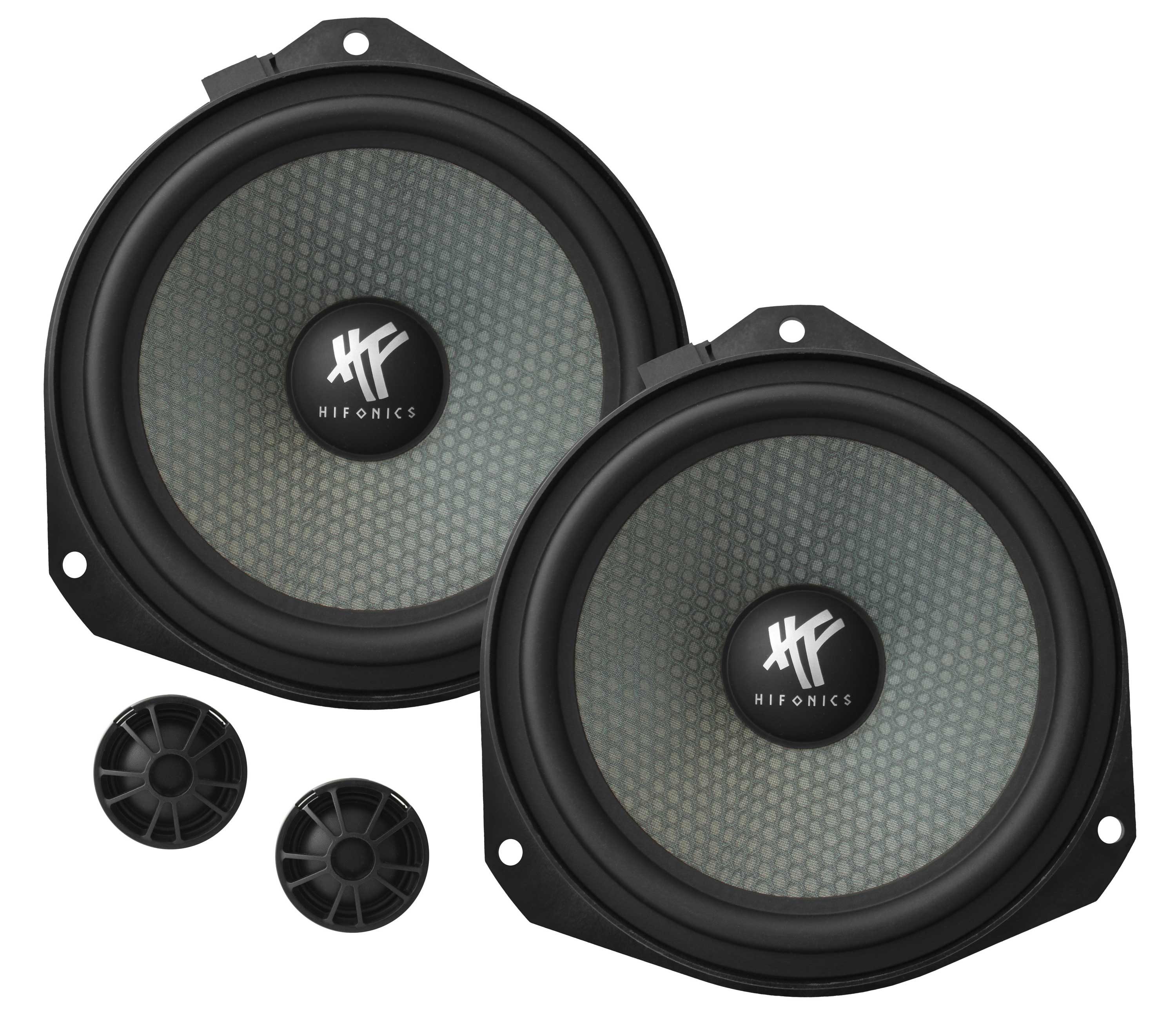 Hifonics ZSX6.2C 16,5 cm (6.5) 2-Wege Komponenten-System passend u. a. für Ope Auto-Lautsprecher (90 W)