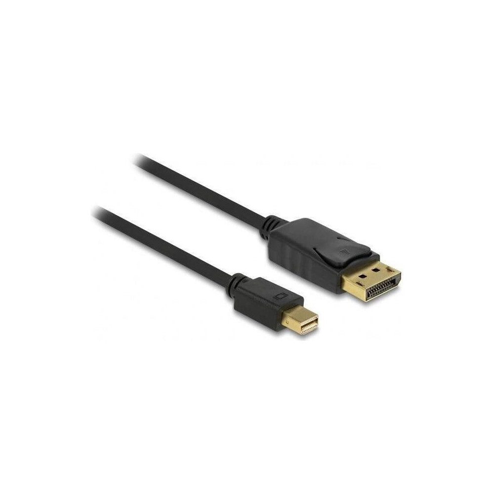 DeLOCK Mini-DisplayPort auf DP Kabel 3m schwarz Elektro-Kabel