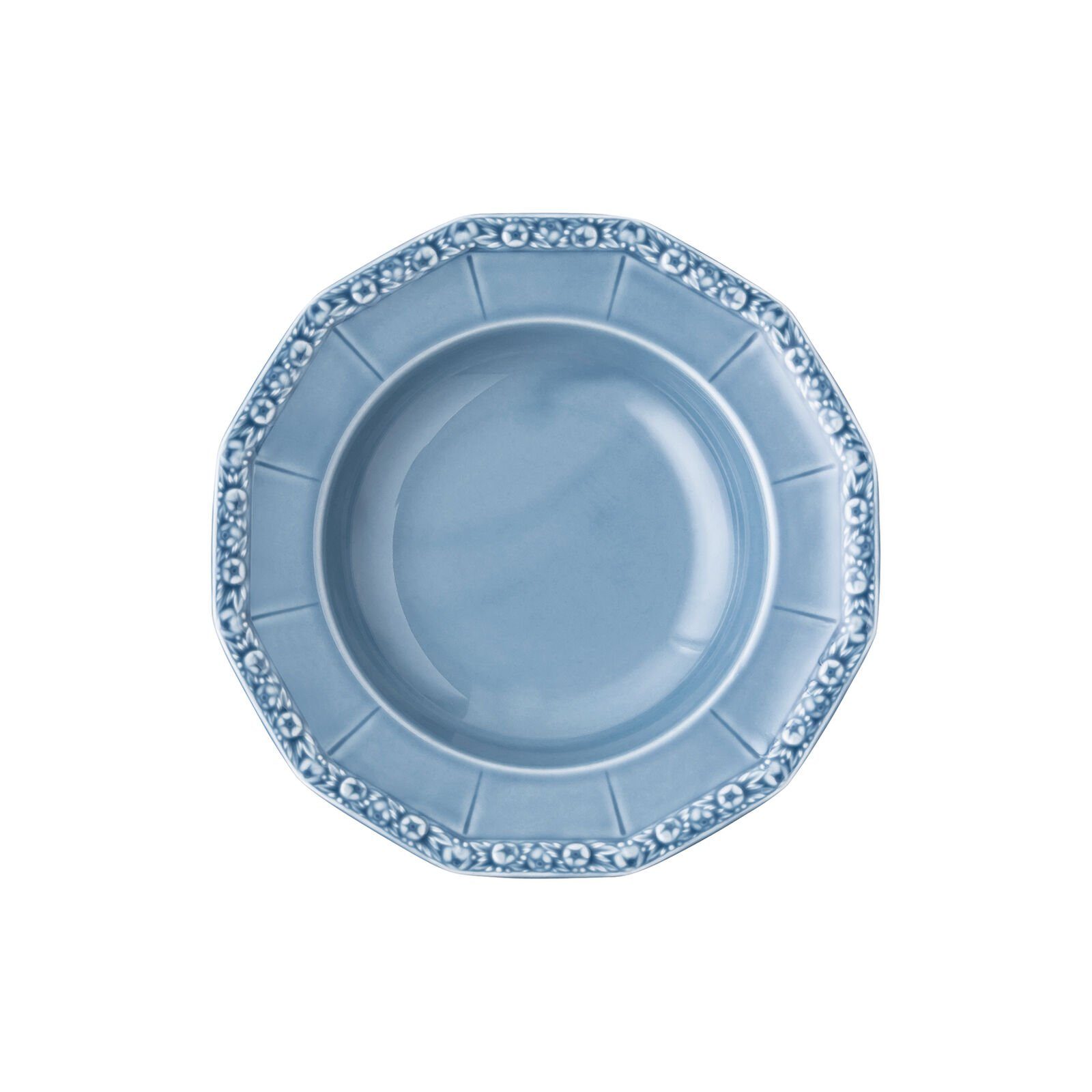 [Attraktiv] Rosenthal Suppenteller Maria St) (1 Blue Suppenteller cm, Dream 23