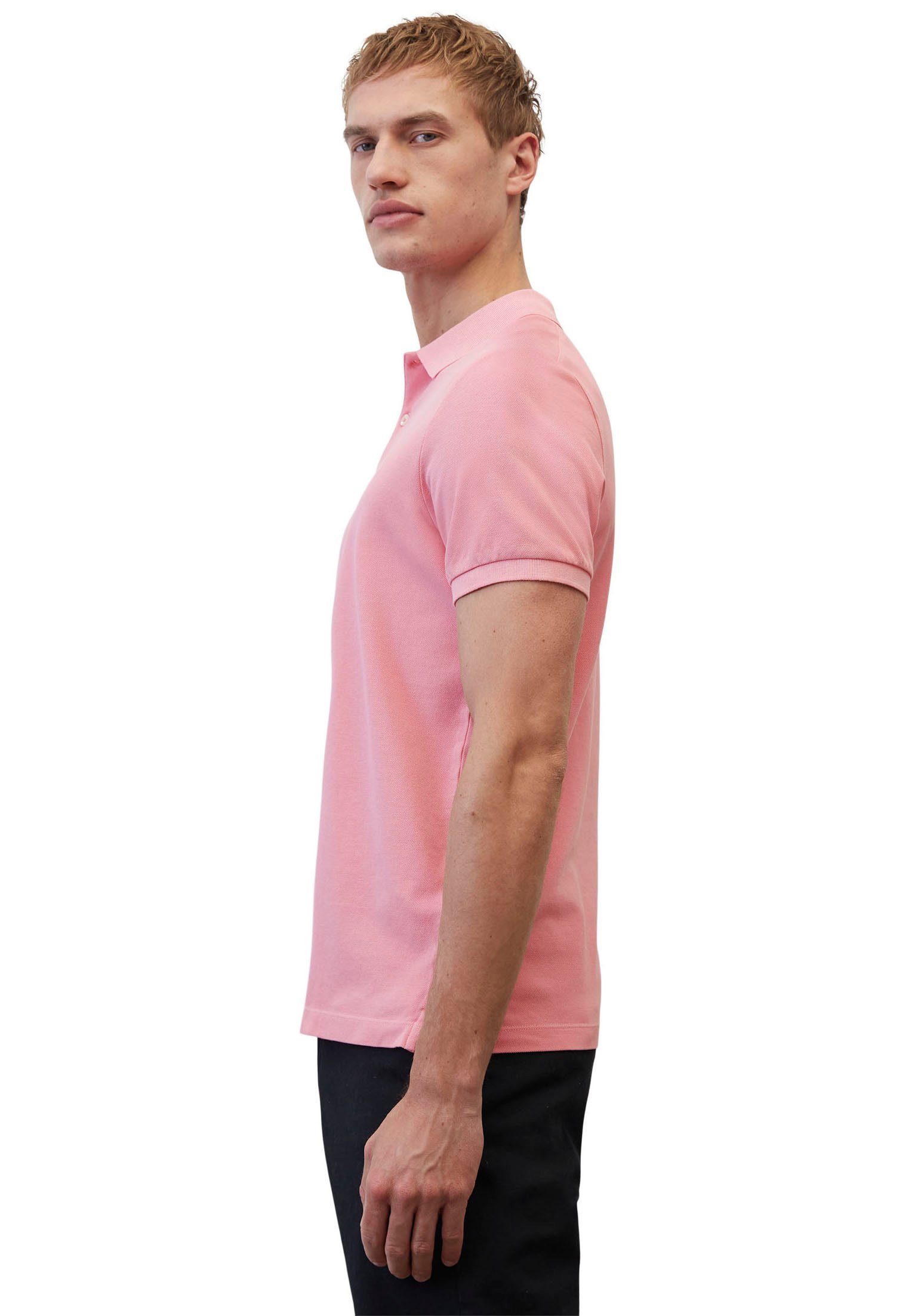 Marc O'Polo Poloshirt im klassischen Look pink