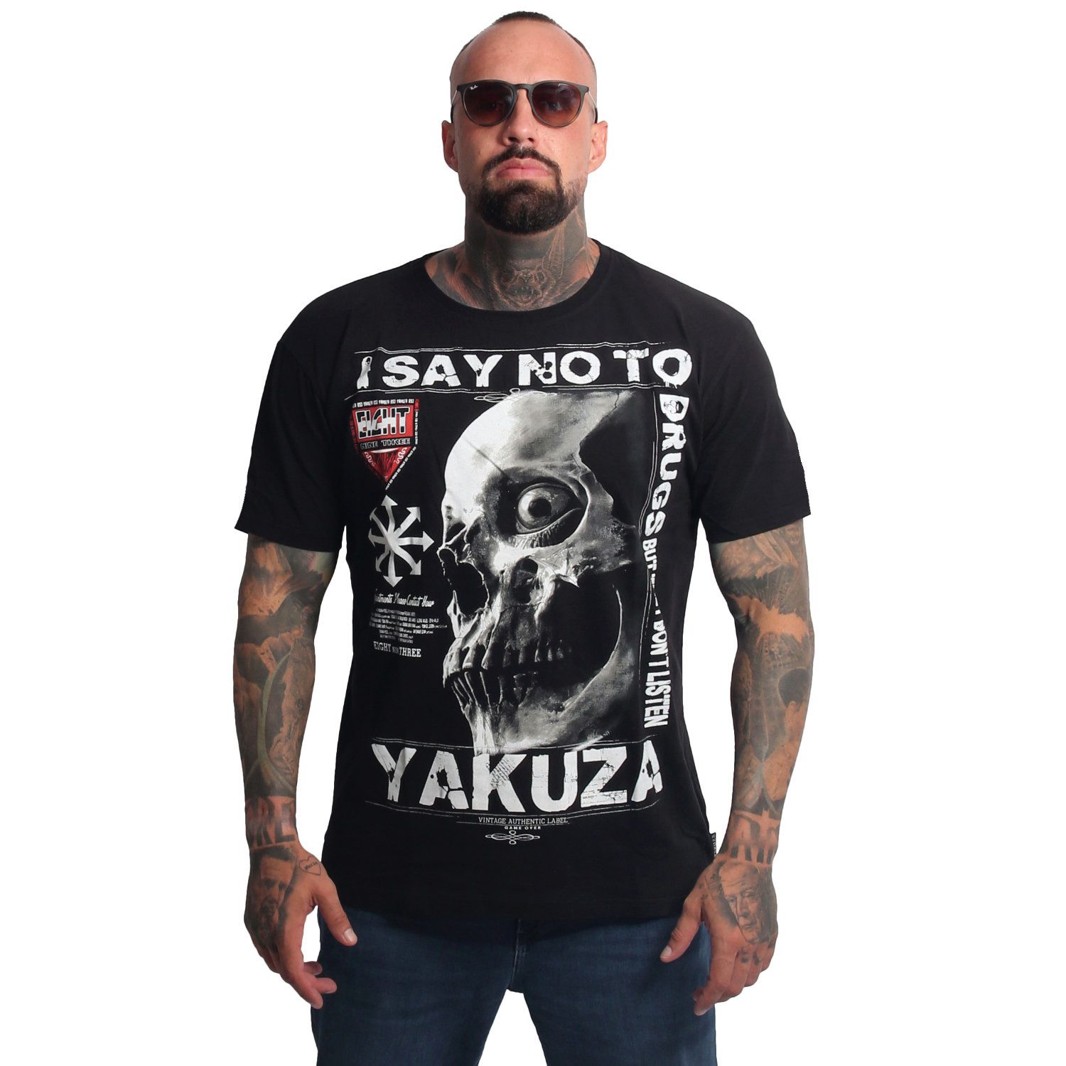 YAKUZA T-Shirt Say No günstig online kaufen