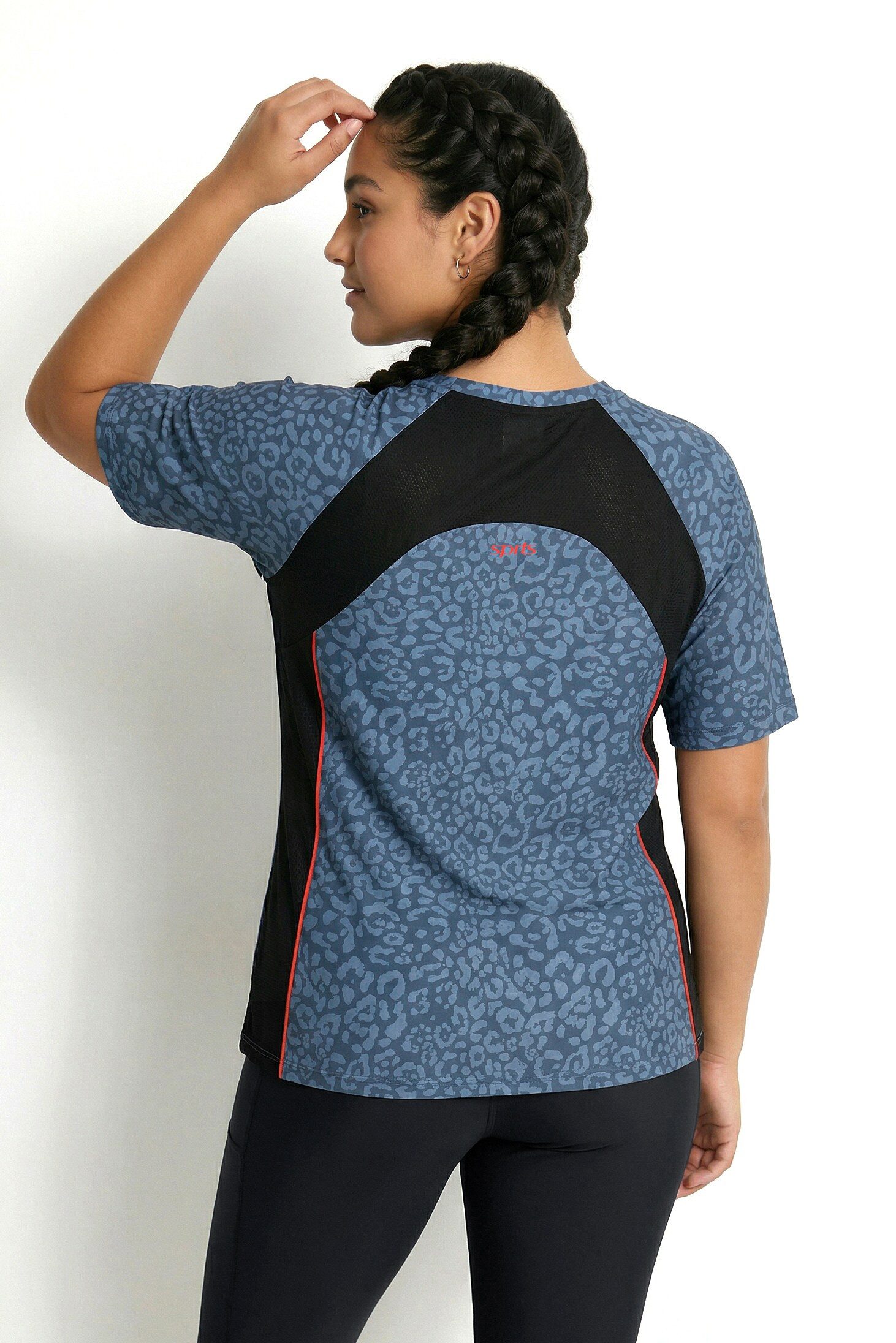 Ulla Popken T-Shirt Funktions-Shirt Classic V-Ausschnitt Halbarm