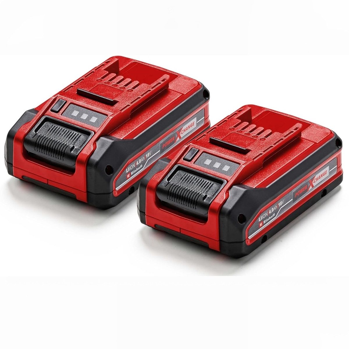 Einhell EINHELL 18V Ersatzakku PXC-Twinpack 4.0 AhPower Plus 2er Pack Akku-Set (2 St)