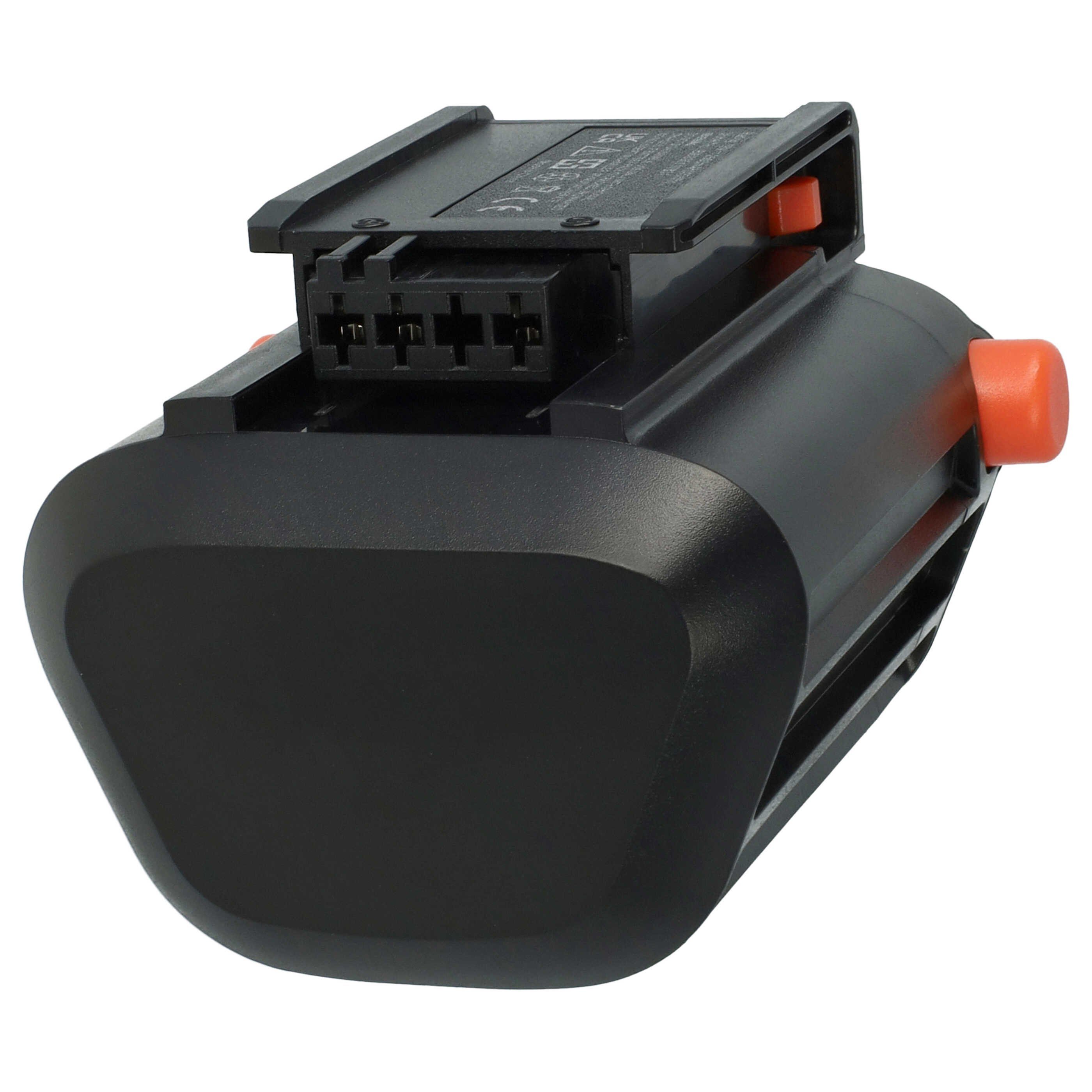 vhbw Akku passend für Gardena HandyMower Li-18/22 (5023-20) Rasenmäher / Akku Akku Li-Ion 2500 mAh (18 V, 1 St), Leistungsfähiger Austausch-Akku für Rasenmäher Grasschere