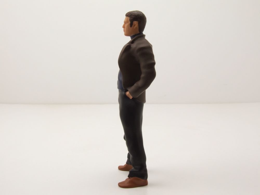 KK Scale Modellauto Figur Steve McQueen Bullitt für 1:12 Modelle KK Scale, Maßstab 1:12