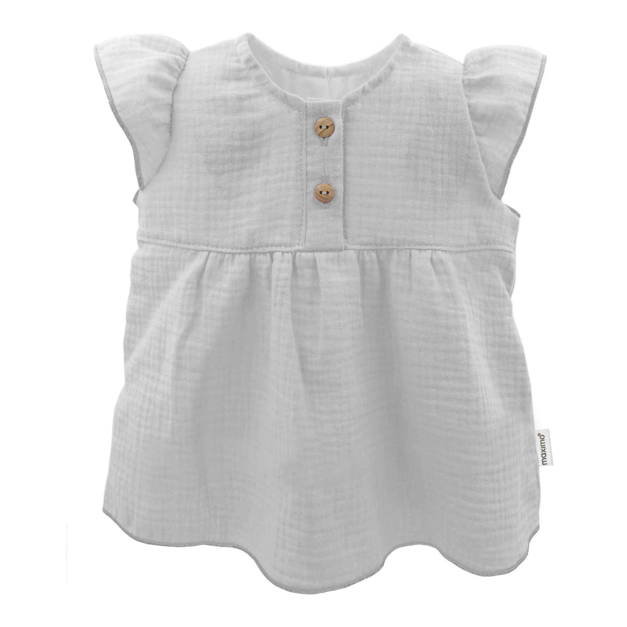 MAXIMO Shirtbluse GOTS BABY GIRL-Top Musselin (1-tlg)